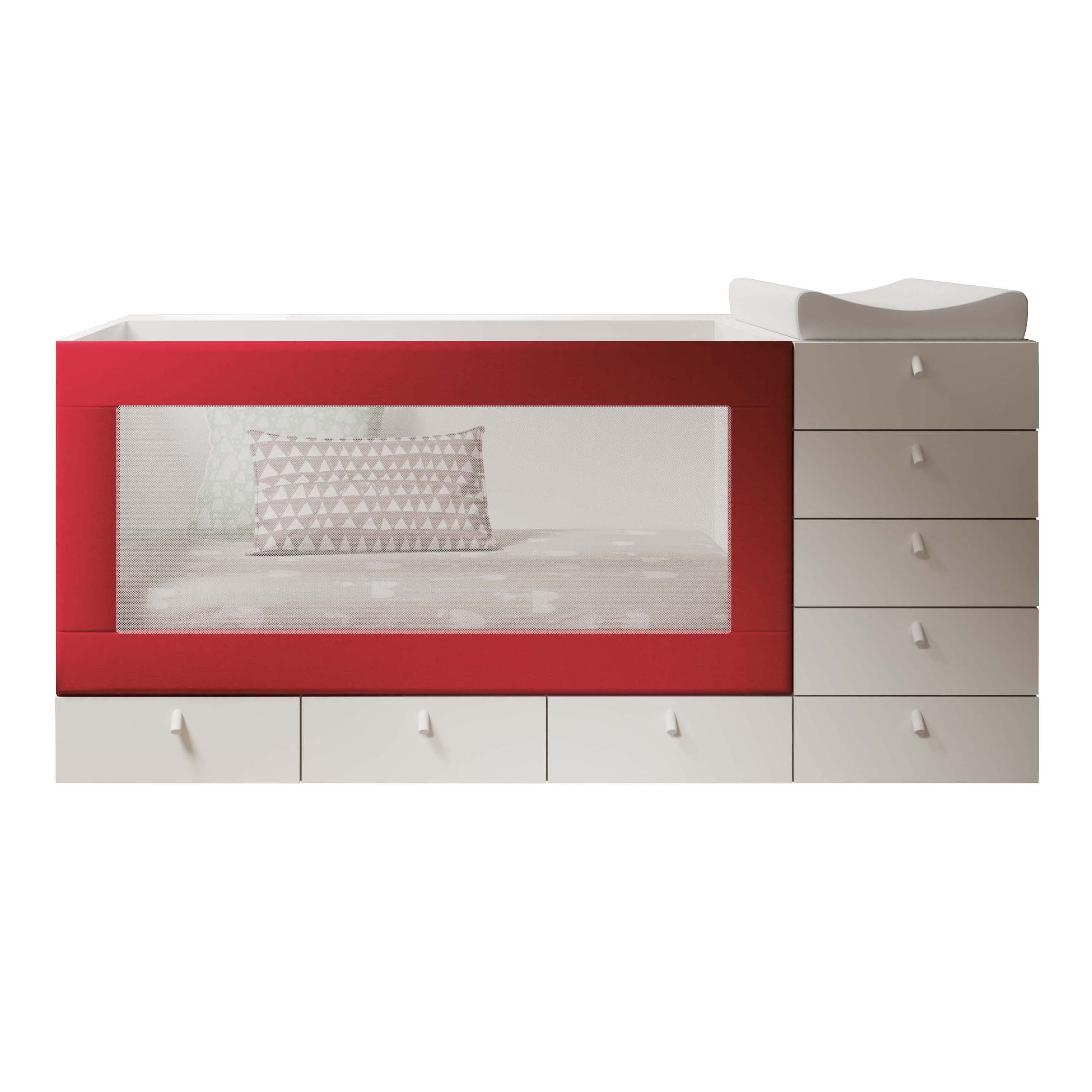 Mostrar el producto Cuna convertible Cubo del fabricante JJP Muebles