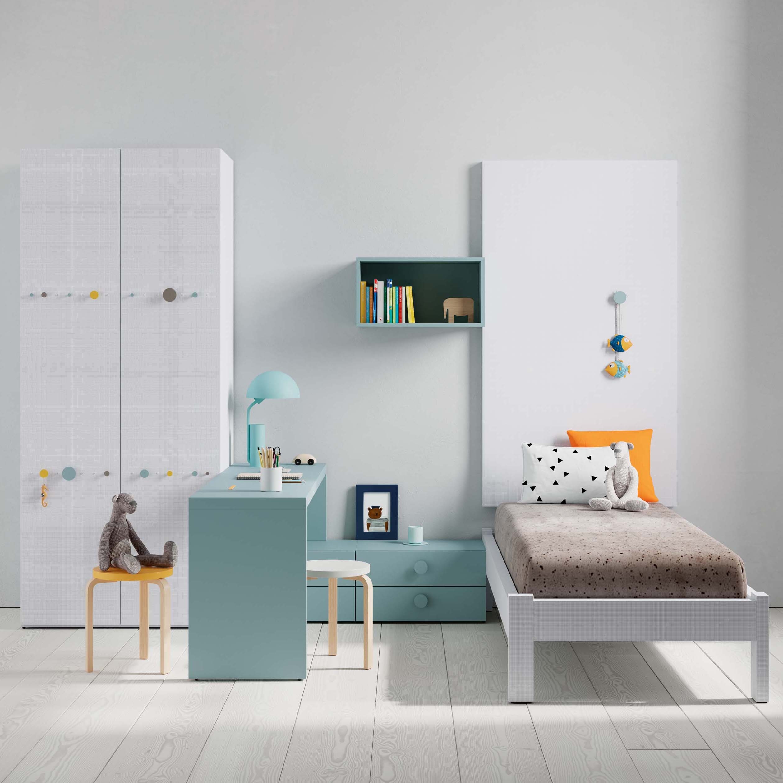 Afficher le produit Youth bedrooms 08 du fabricant JJP Muebles