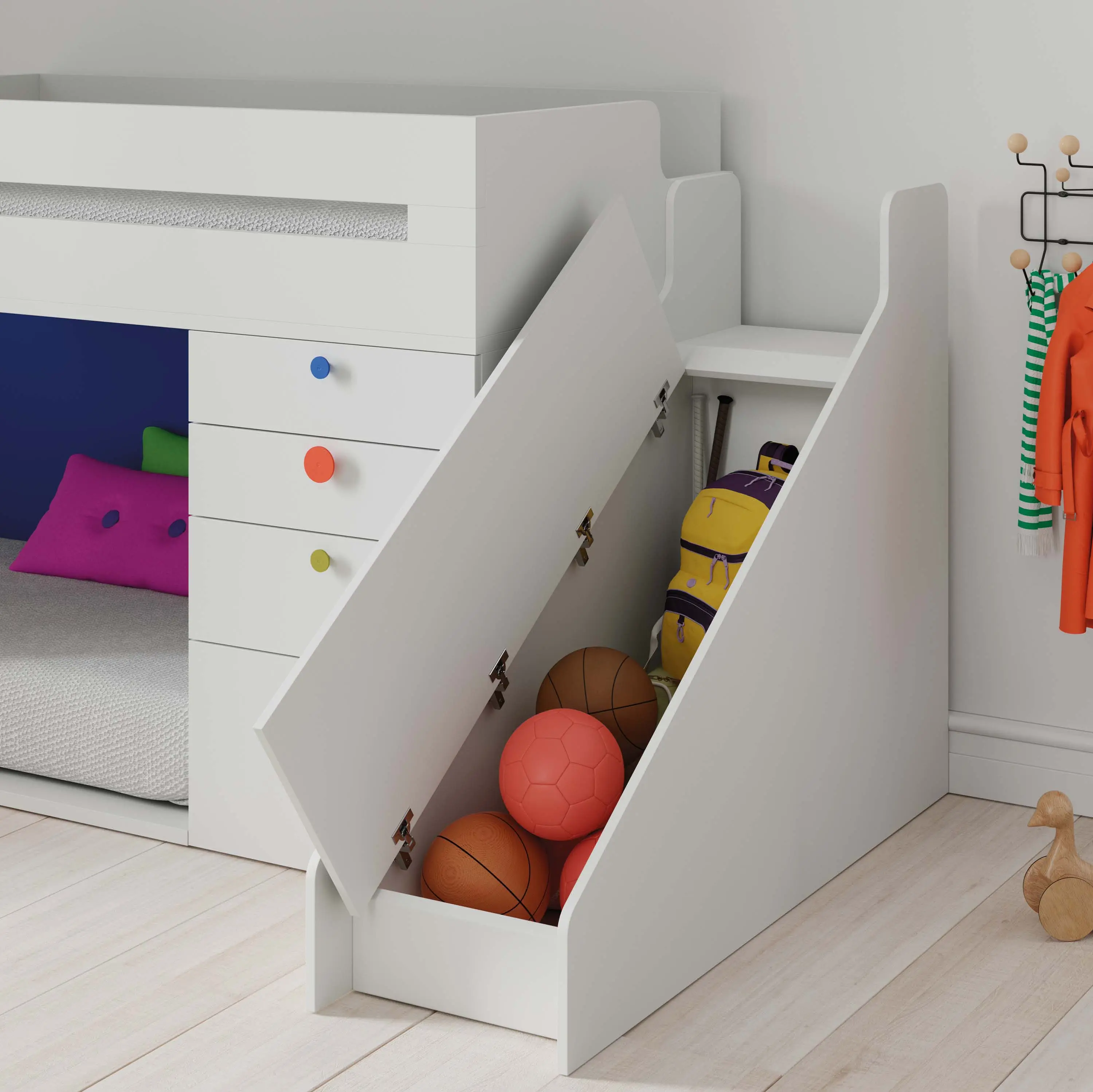 JJP Muebles - Train bunk bed 13