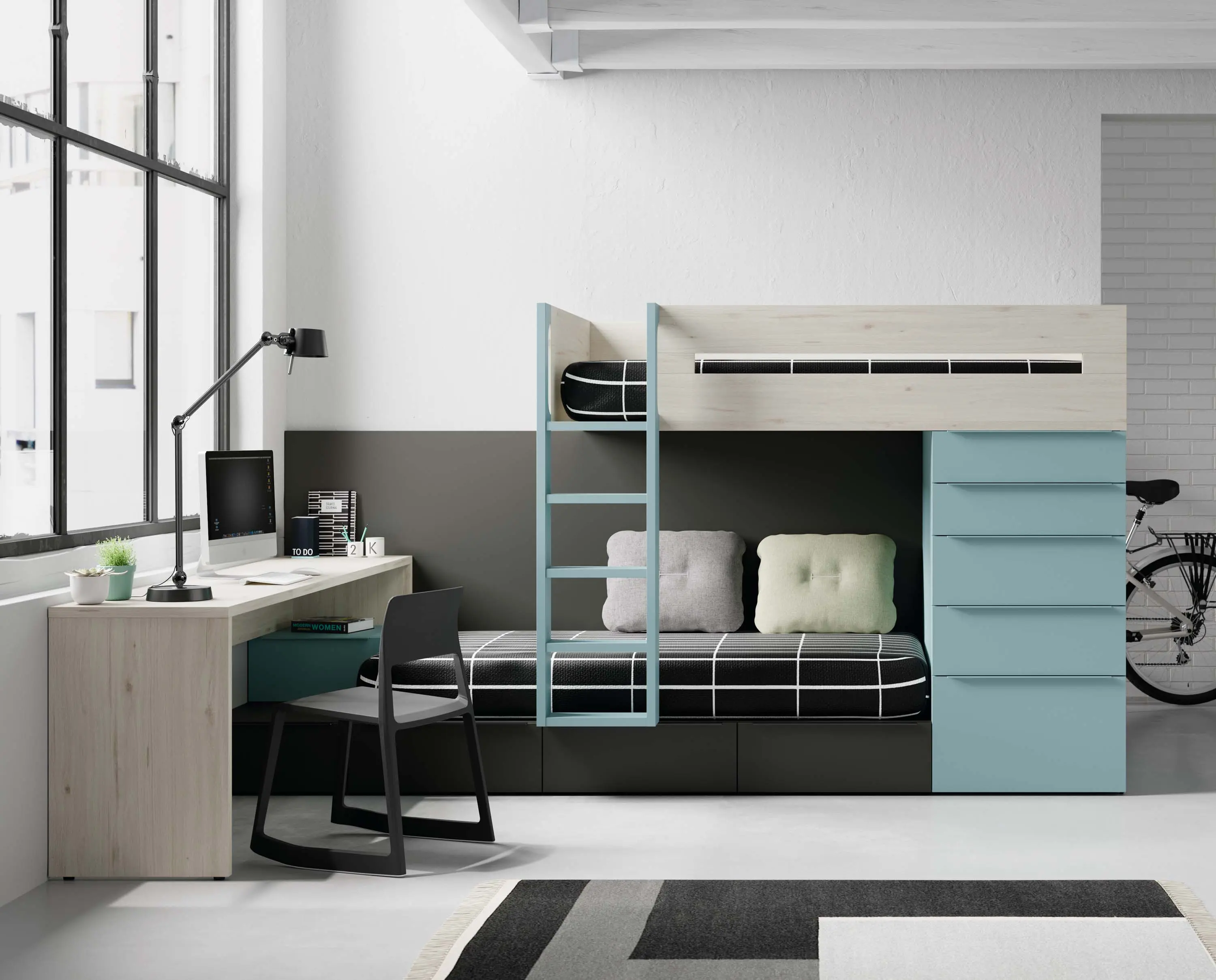 JJP Muebles - Train bunk bed 18