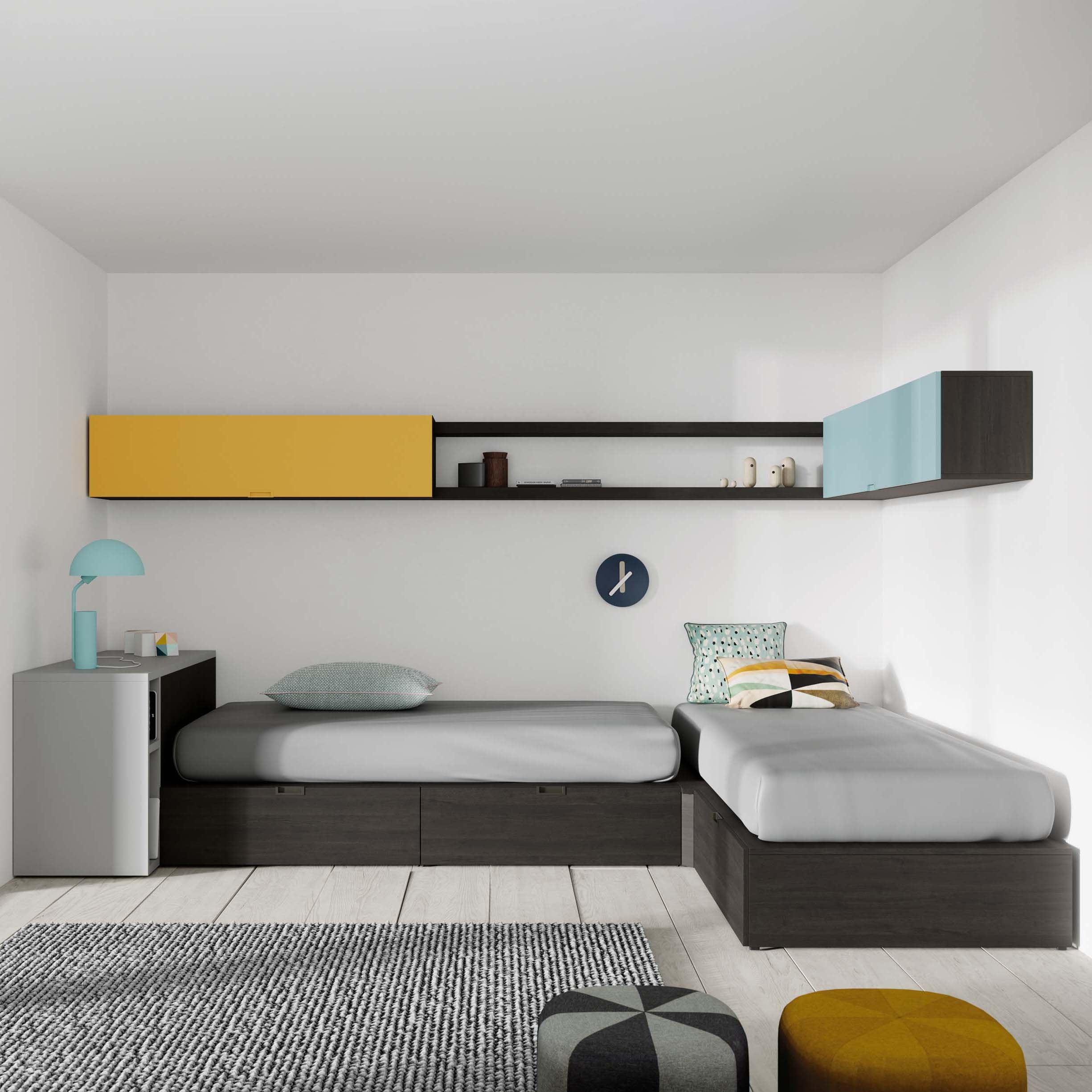 Mostrar el producto Dormitorio Juvenil 21 del fabricante JJP Muebles
