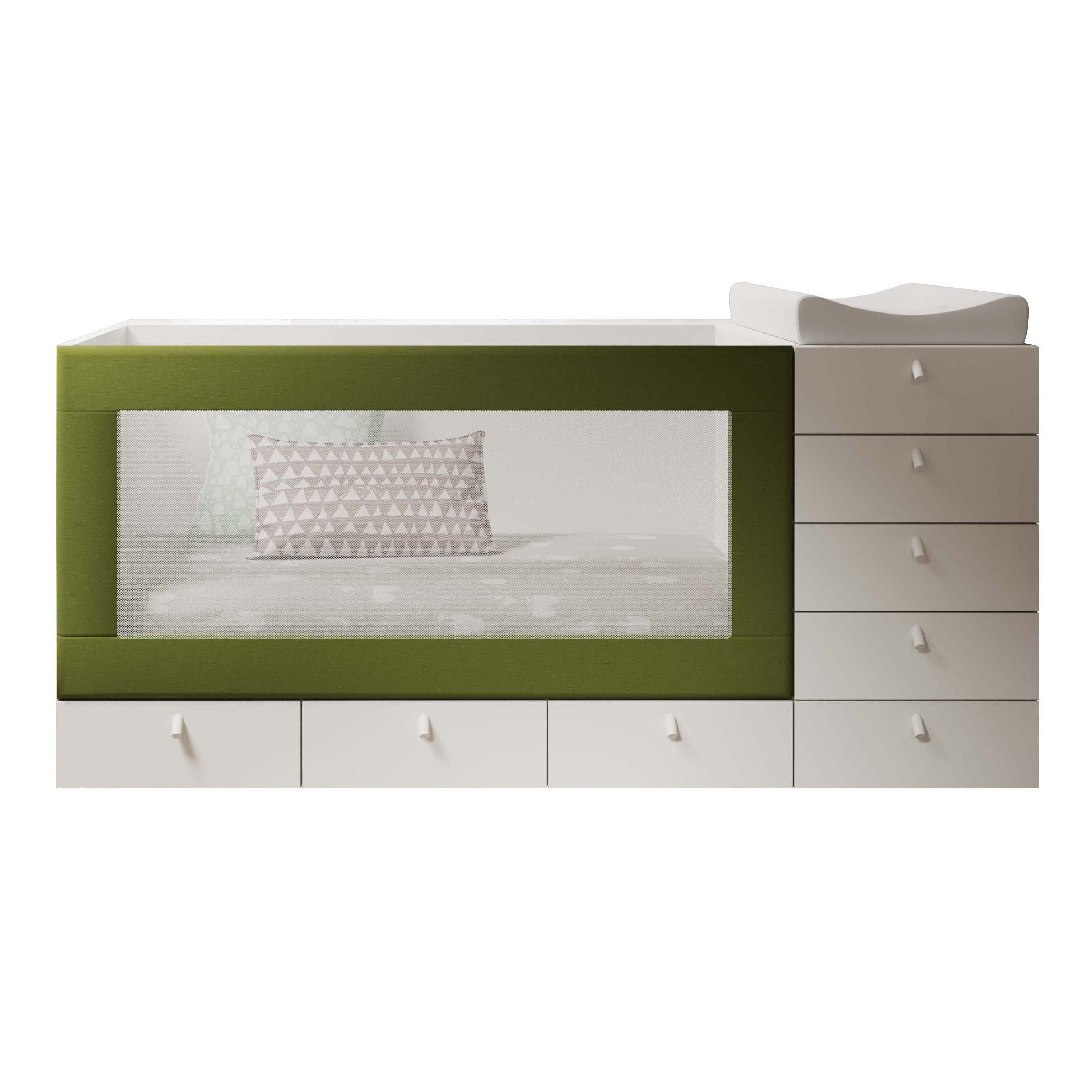 Cuna convertible Cubo