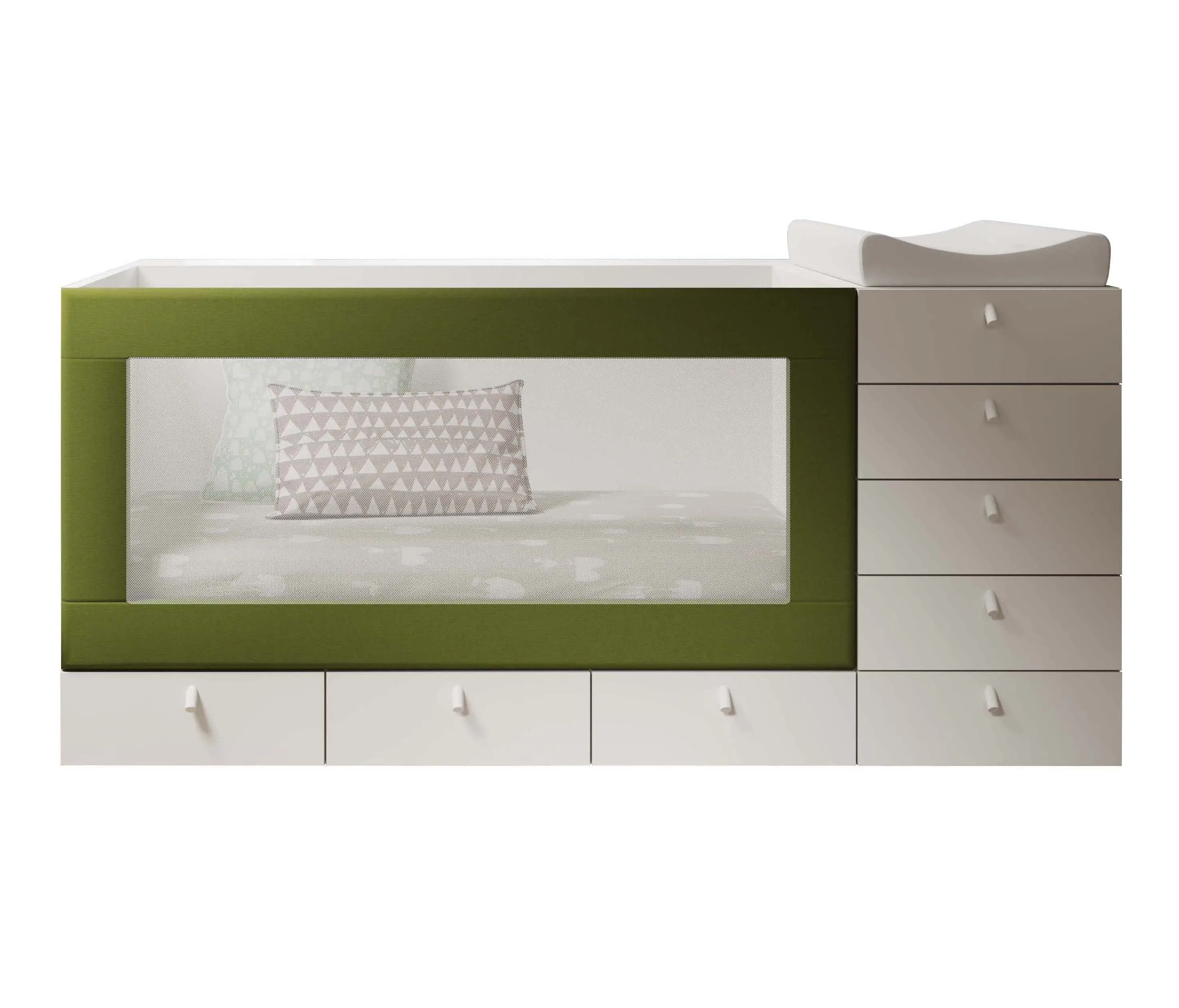 JJP Muebles - Convertible Crib Cube