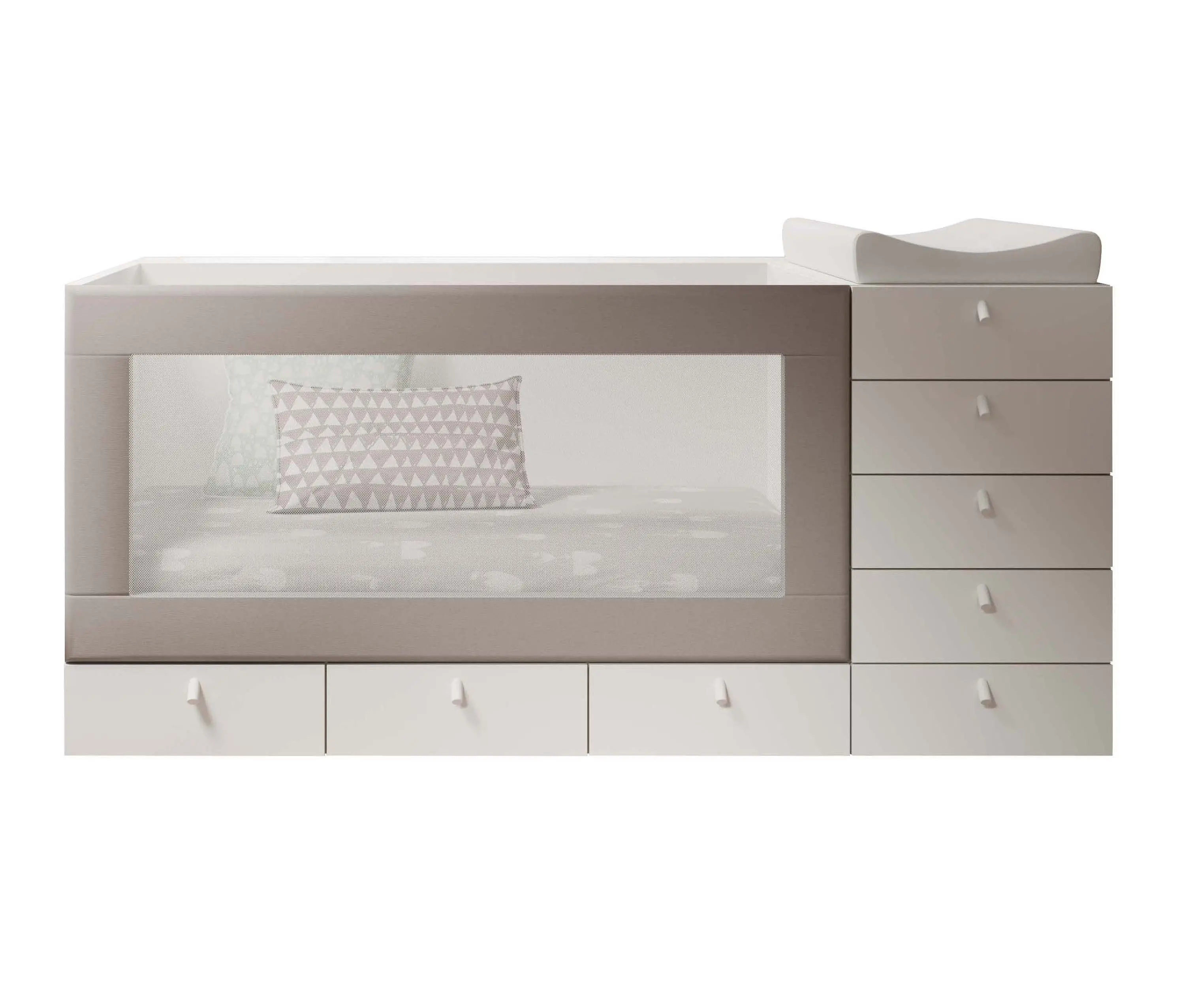 JJP Muebles - Convertible Crib Cube