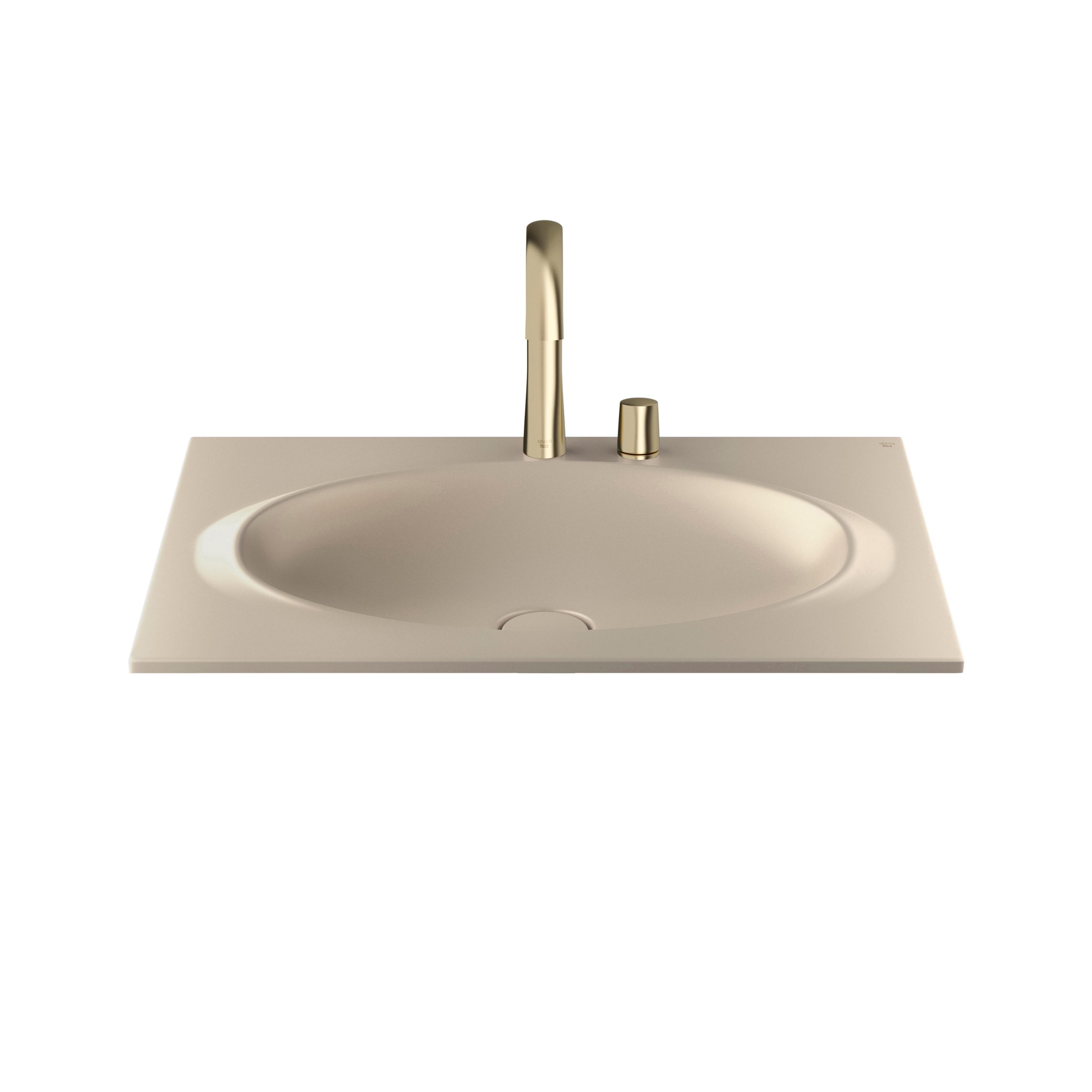 Mostrar el producto LAVABOS | Lavabo de encimera 770 mm | Greige del fabricante Armani Roca