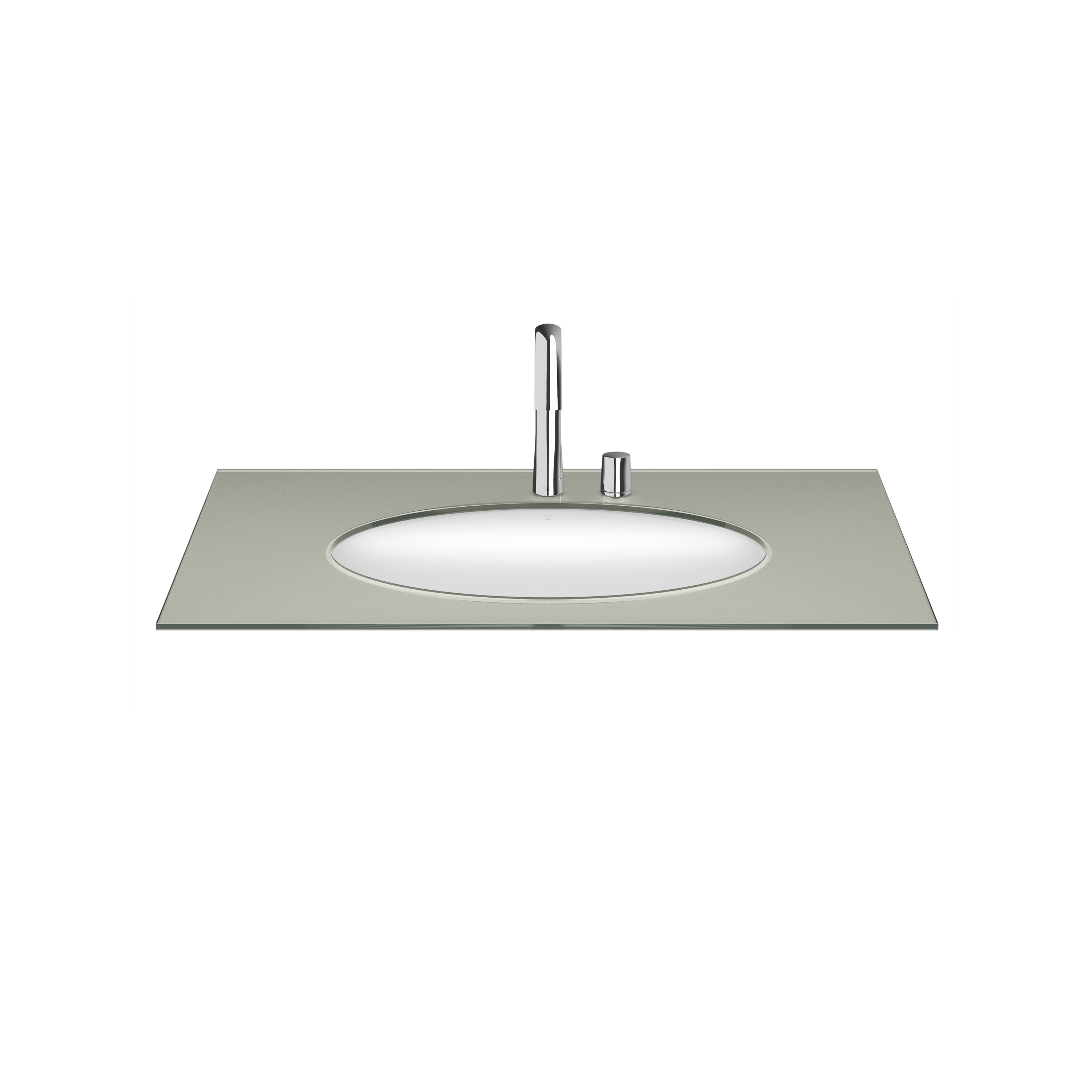 LAVABOS | Lavabo de bajo encimare 670mm | Off White