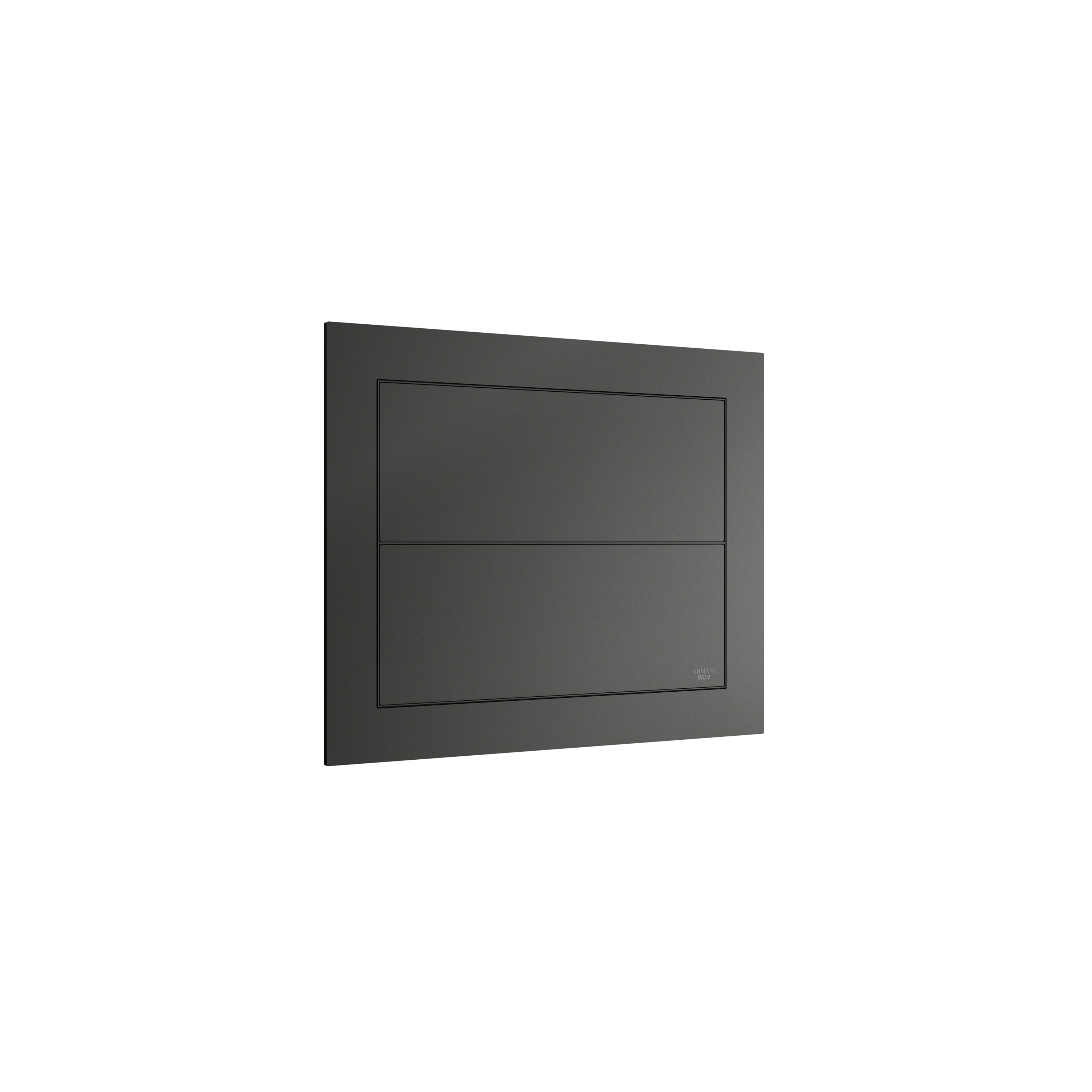 INSTALLATION SYSTEMS | Built-in 3/6L dual capacitative operating flush for Pro-Sysem support 250 mm | Nero