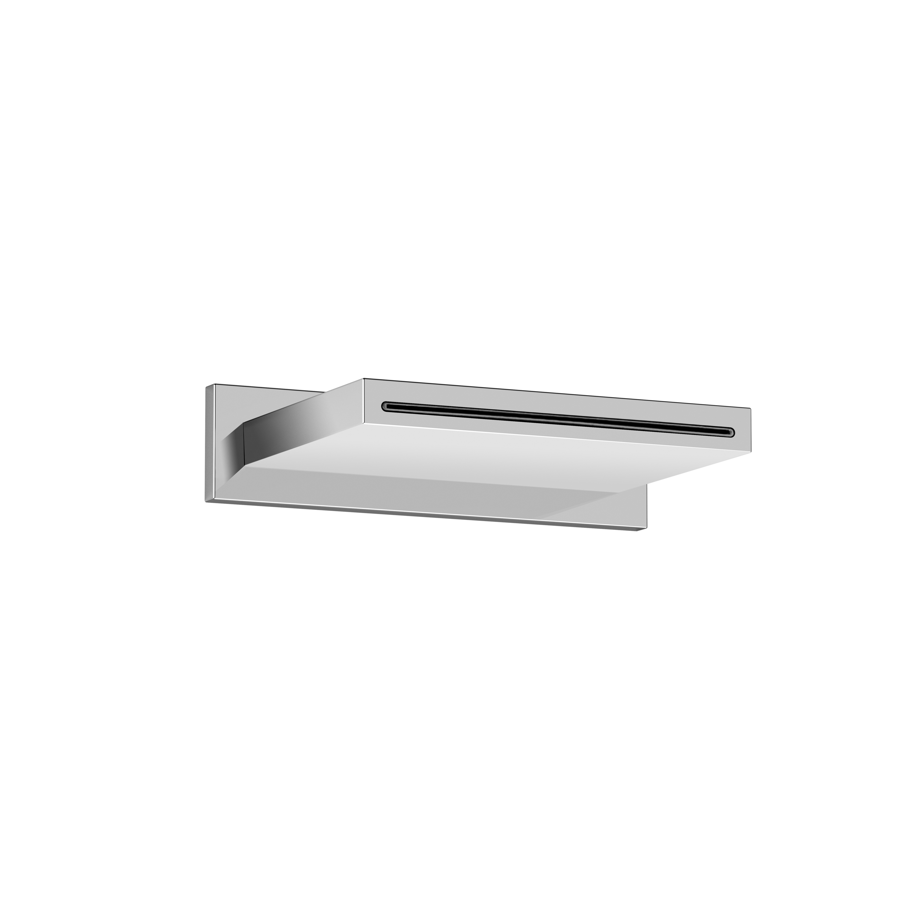 FAUCETS | Bec cascade mural | Chrome