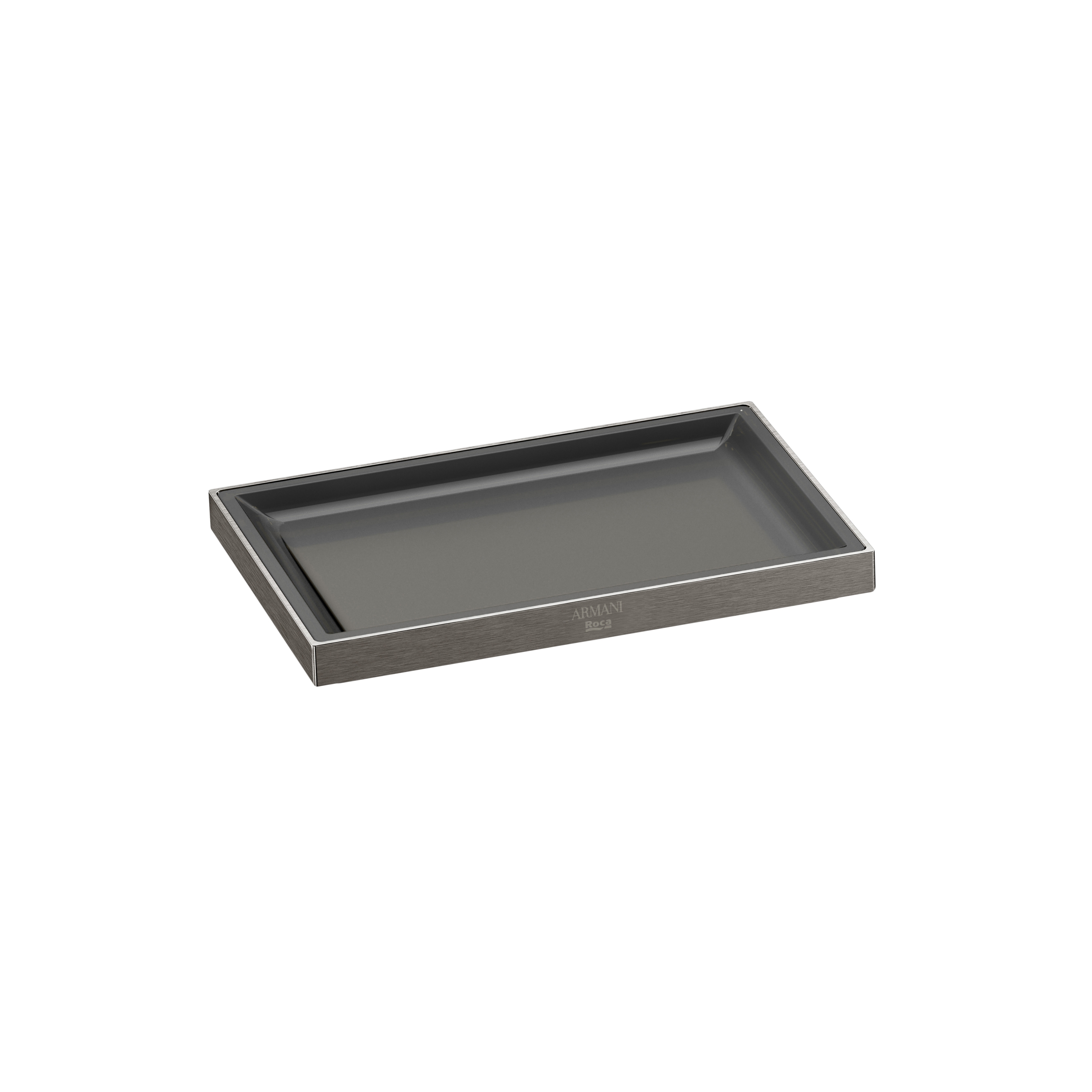 Display product ACCESSORIES | Soap dish. | Nero from manufacturer Armani Roca