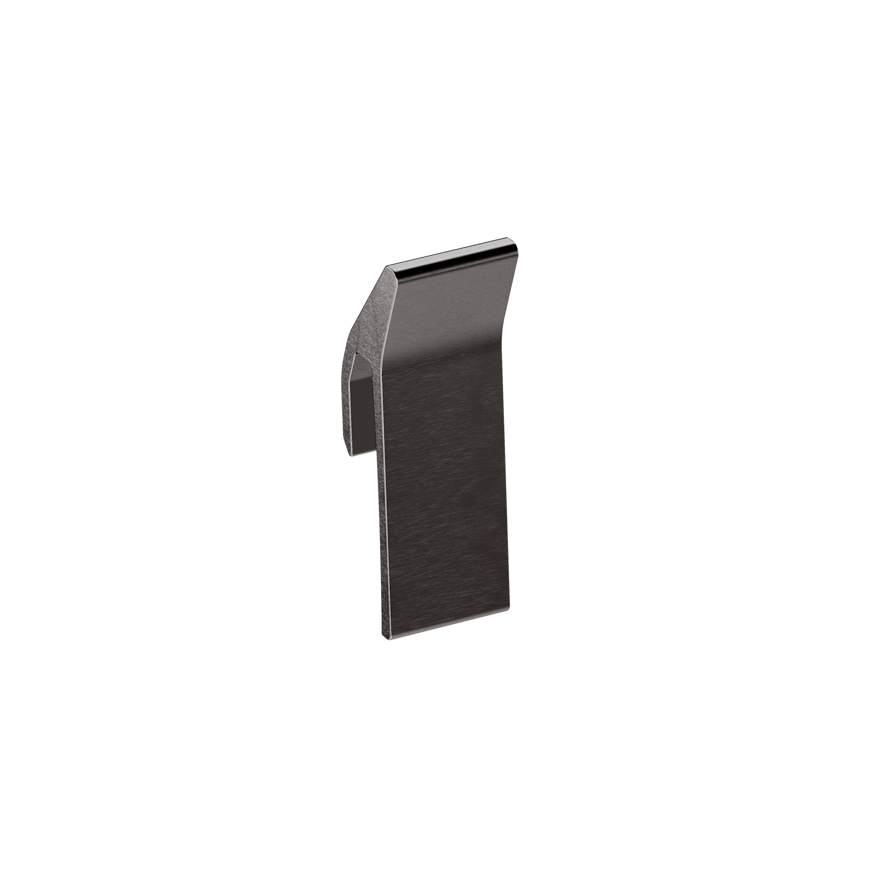 ACCESSORIES | Hook for profile shelf | Nero