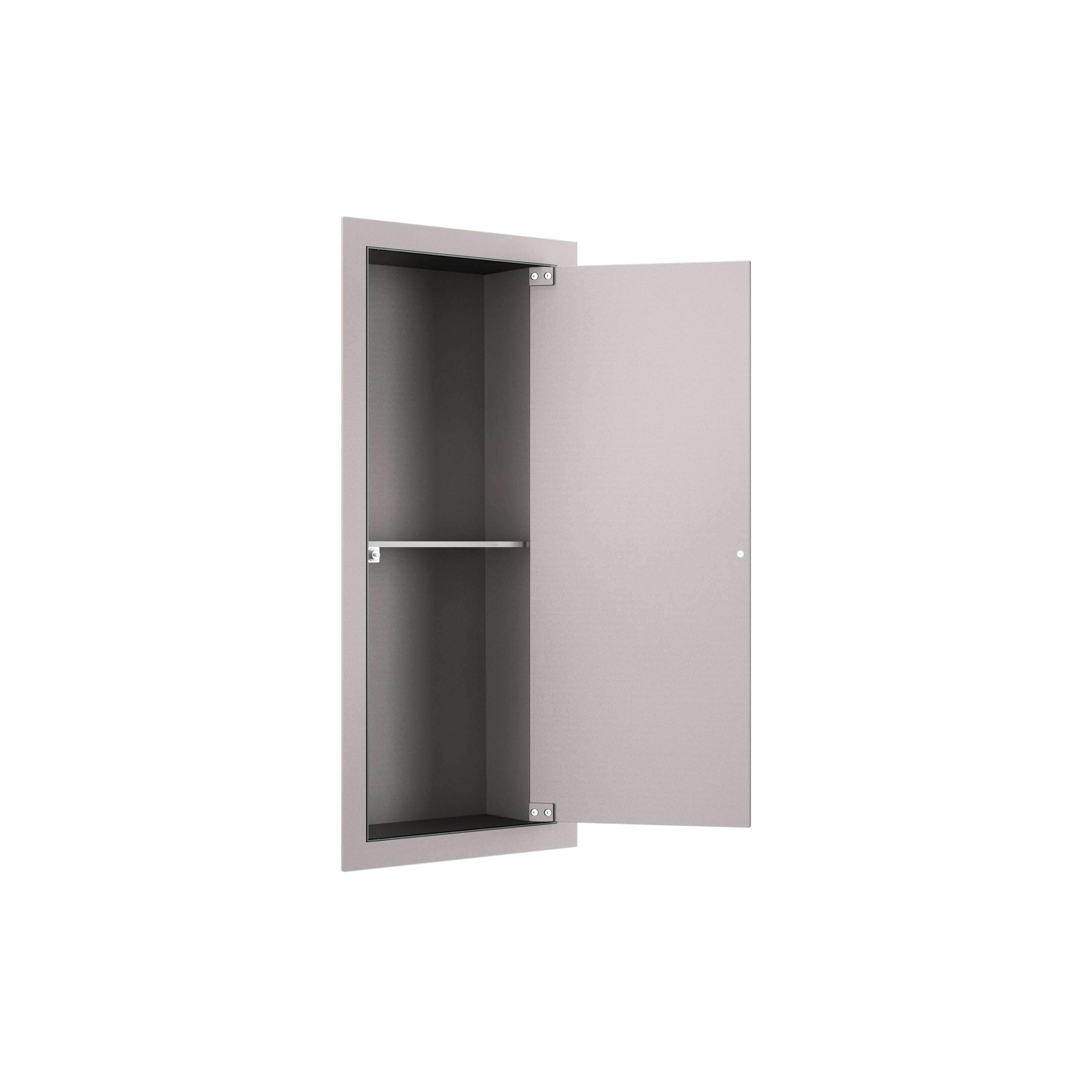 Mostrar el producto MUEBLES DE BAÑO | Armario empotrado vertical con repisa | Silver del fabricante Armani Roca