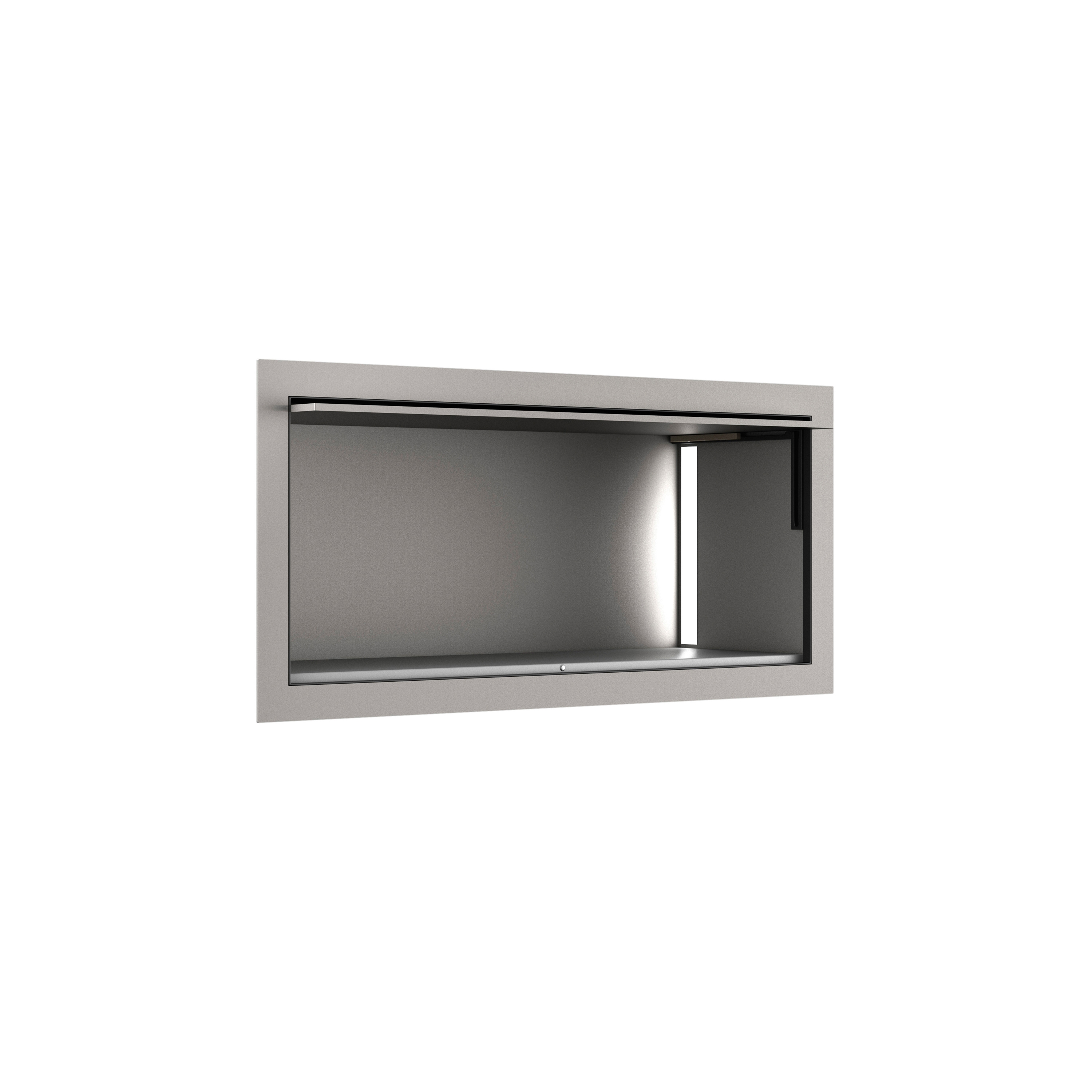 MUEBLES DE BAÑO | Armario empotrado horizontal | Silver