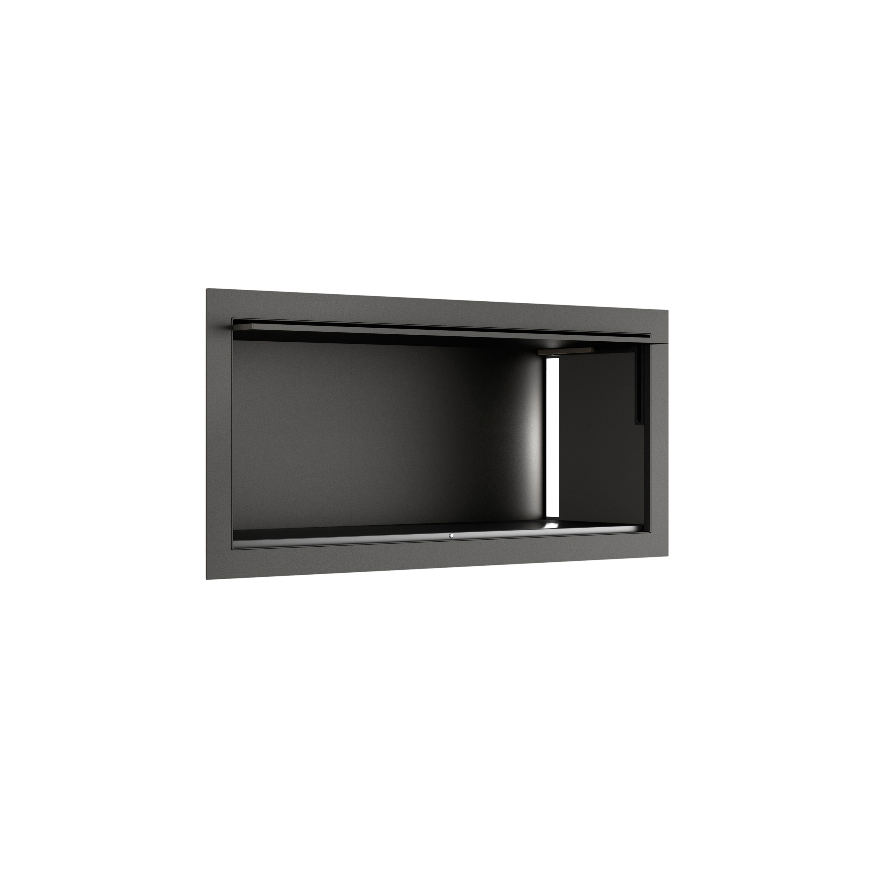 MUEBLES DE BAÑO | Armario empotrado horizontal | Nero
