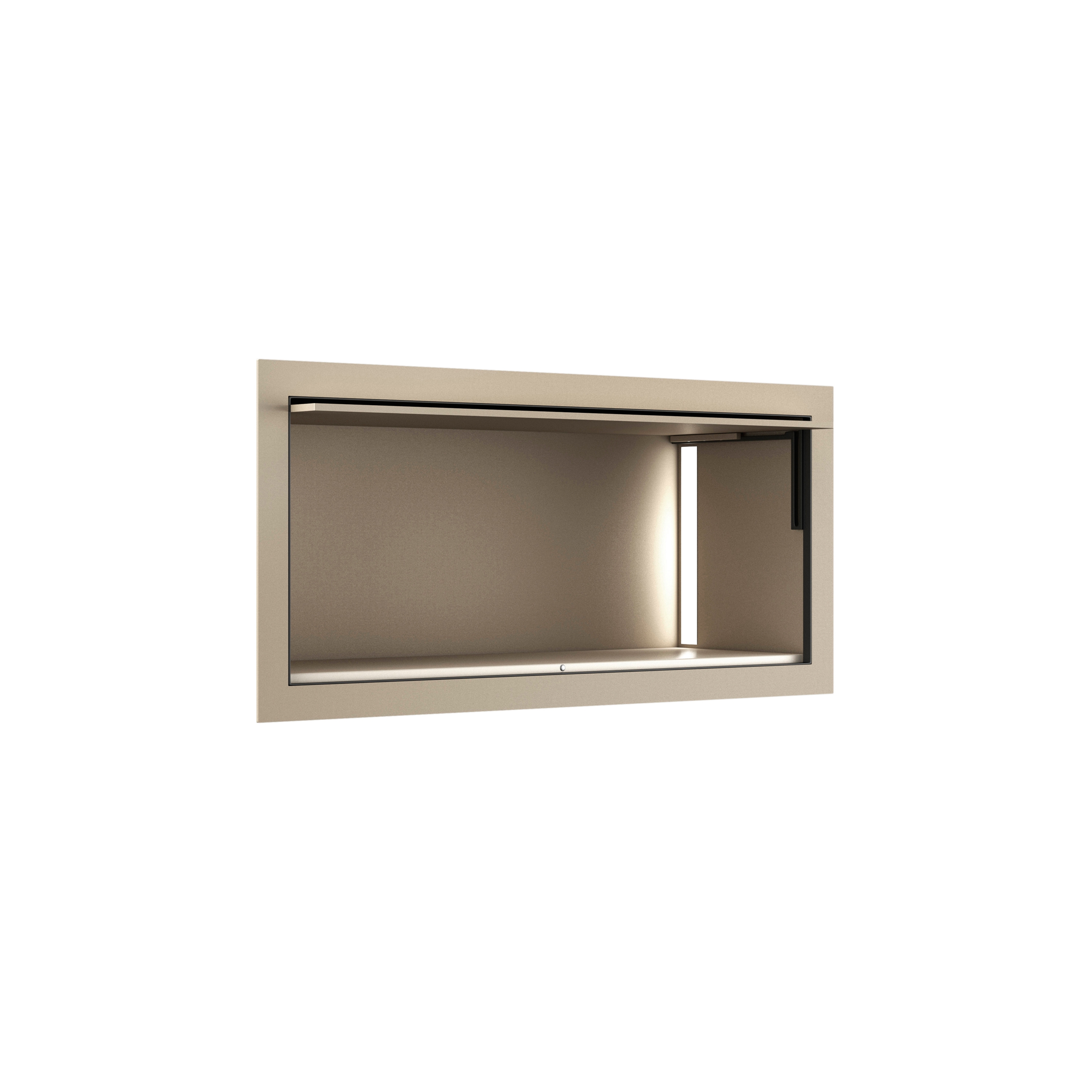 Mostrar el producto MUEBLES DE BAÑO | Armario empotrado horizontal | Greige del fabricante Armani Roca