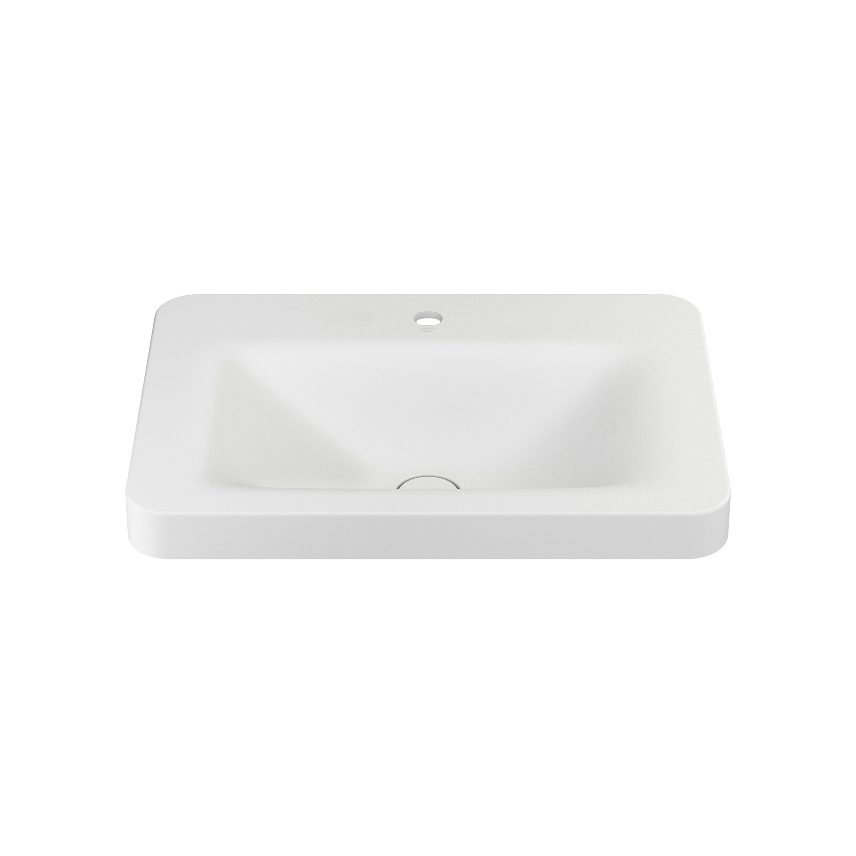 Display product BASINS | 660 mm over countertop washbasin for 1-hole basin mixer Off White from manufacturer Armani Roca