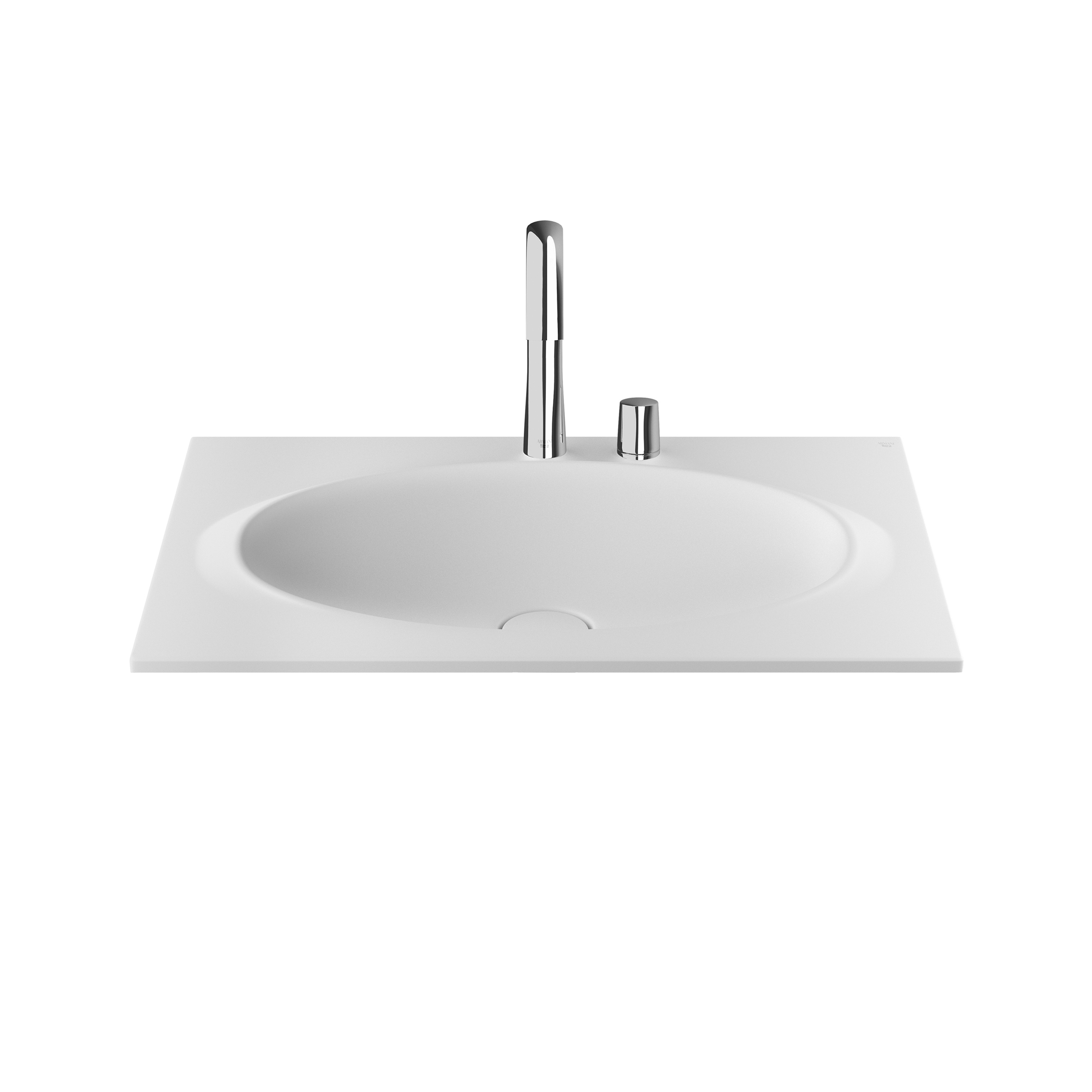 Produkt BASINS | Coutertop Washbasin 770 mm | Off White des Herstellers Armani Roca anzeigen