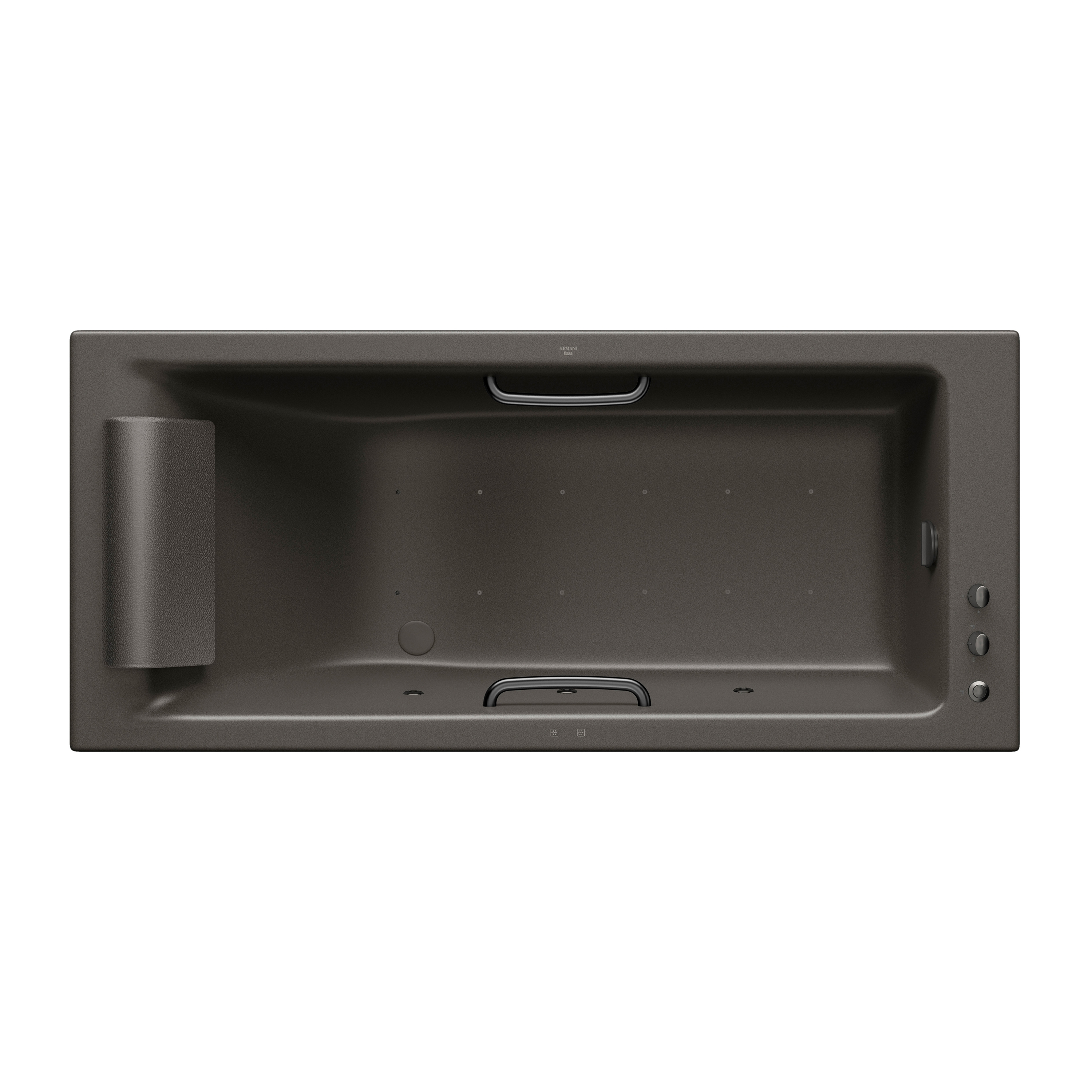 BAÑERAS | Bañera de encastrar de 1800 x 800 mm con masaje de aire |  Nero