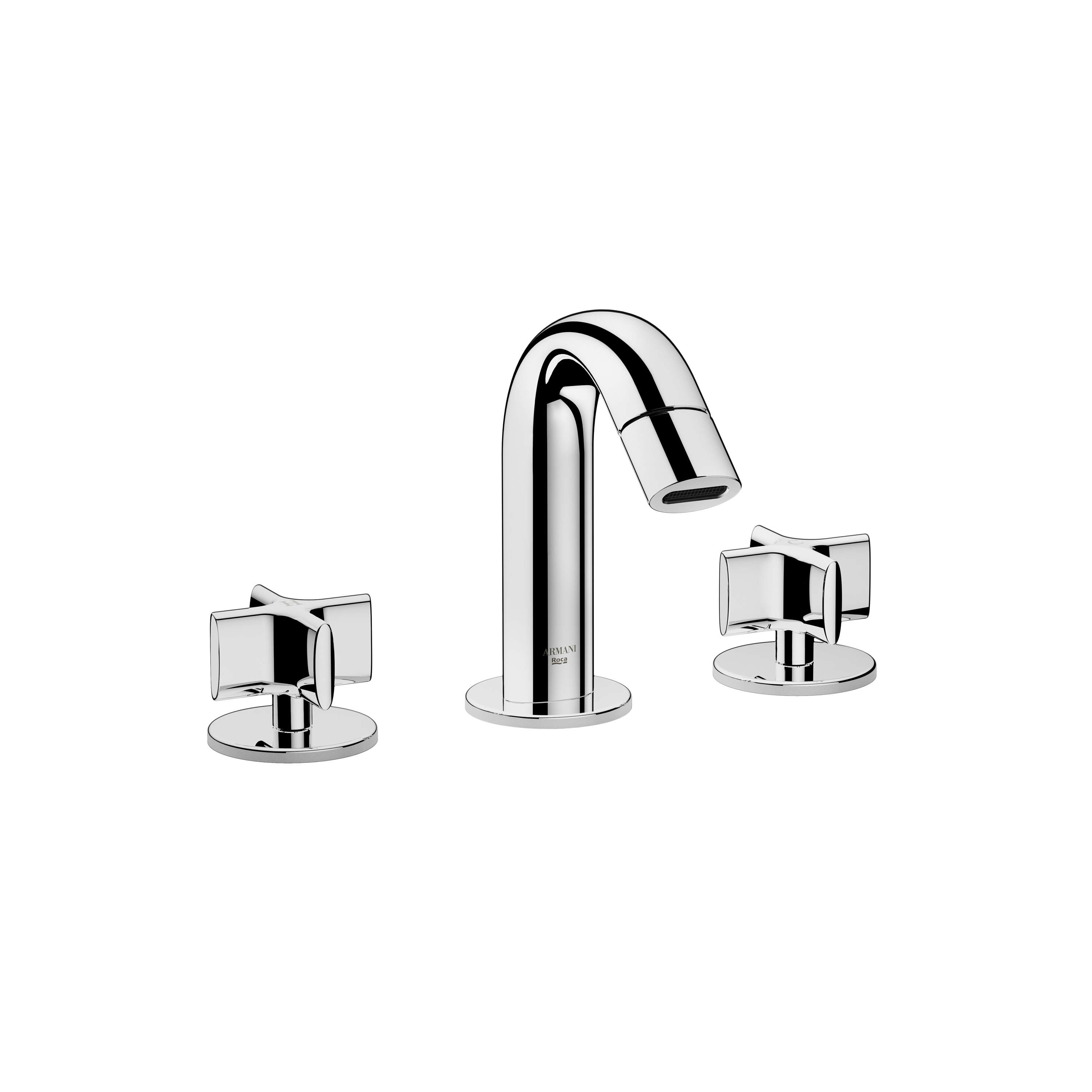 RUBINETTI | Miscelatore per bidet a 3 fori  | Chrome