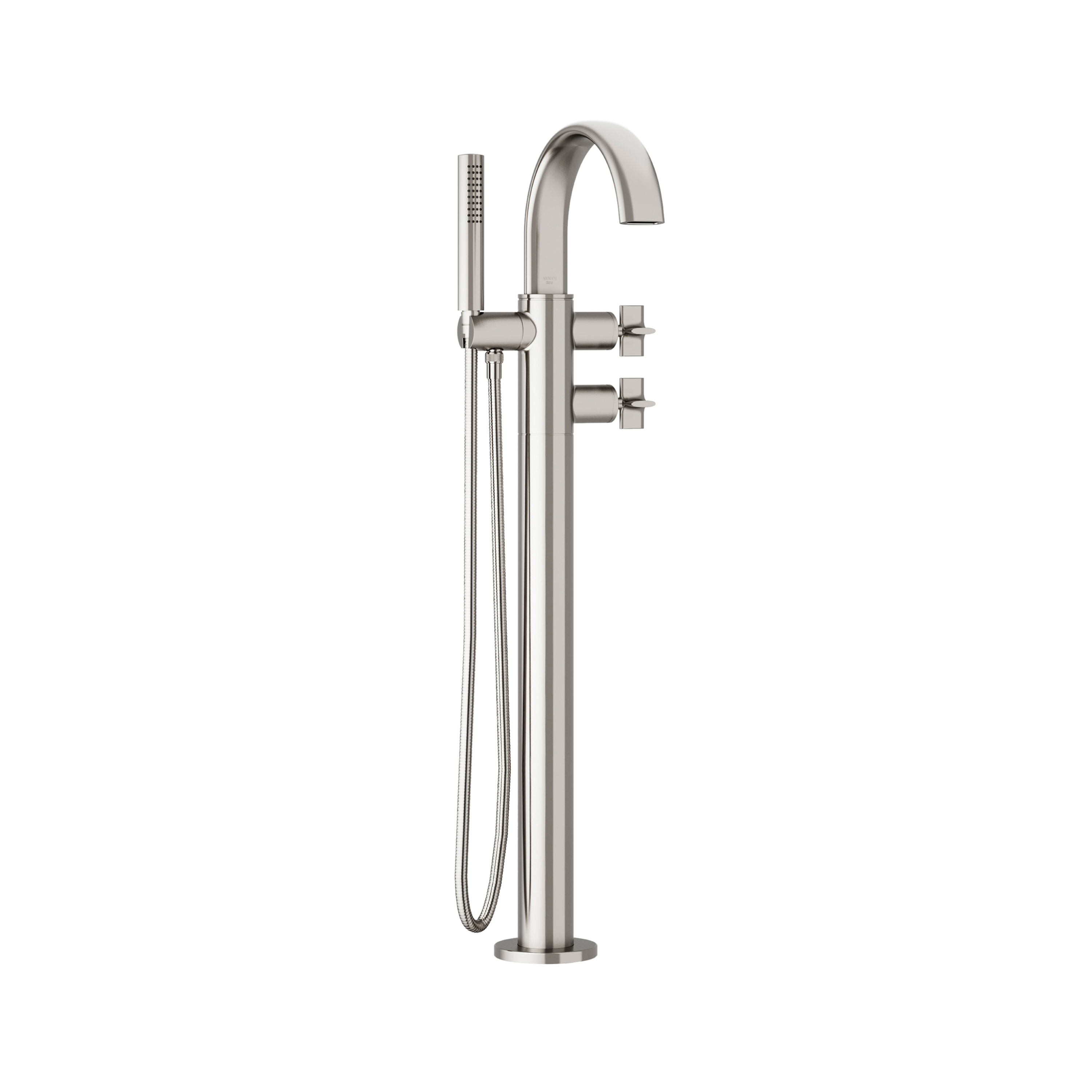 Mostra il prodotto RUBINETTI | Miscelatore termostatico vasca/doccia da pavimento | Brushed Steel del produttore Armani Roca