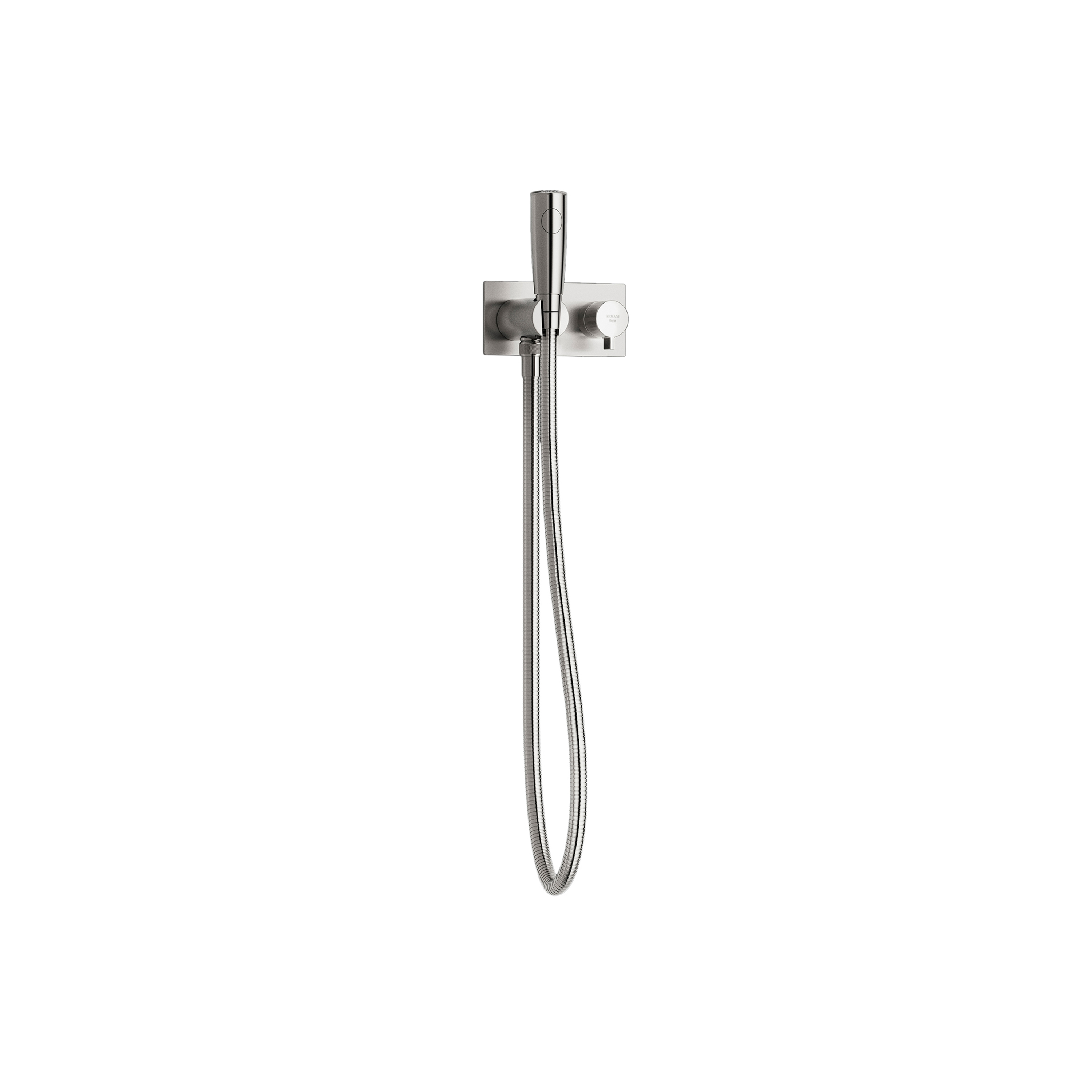 RUBINETTI | Doccetta per l’igiene intima estraibile | Brushed Steel