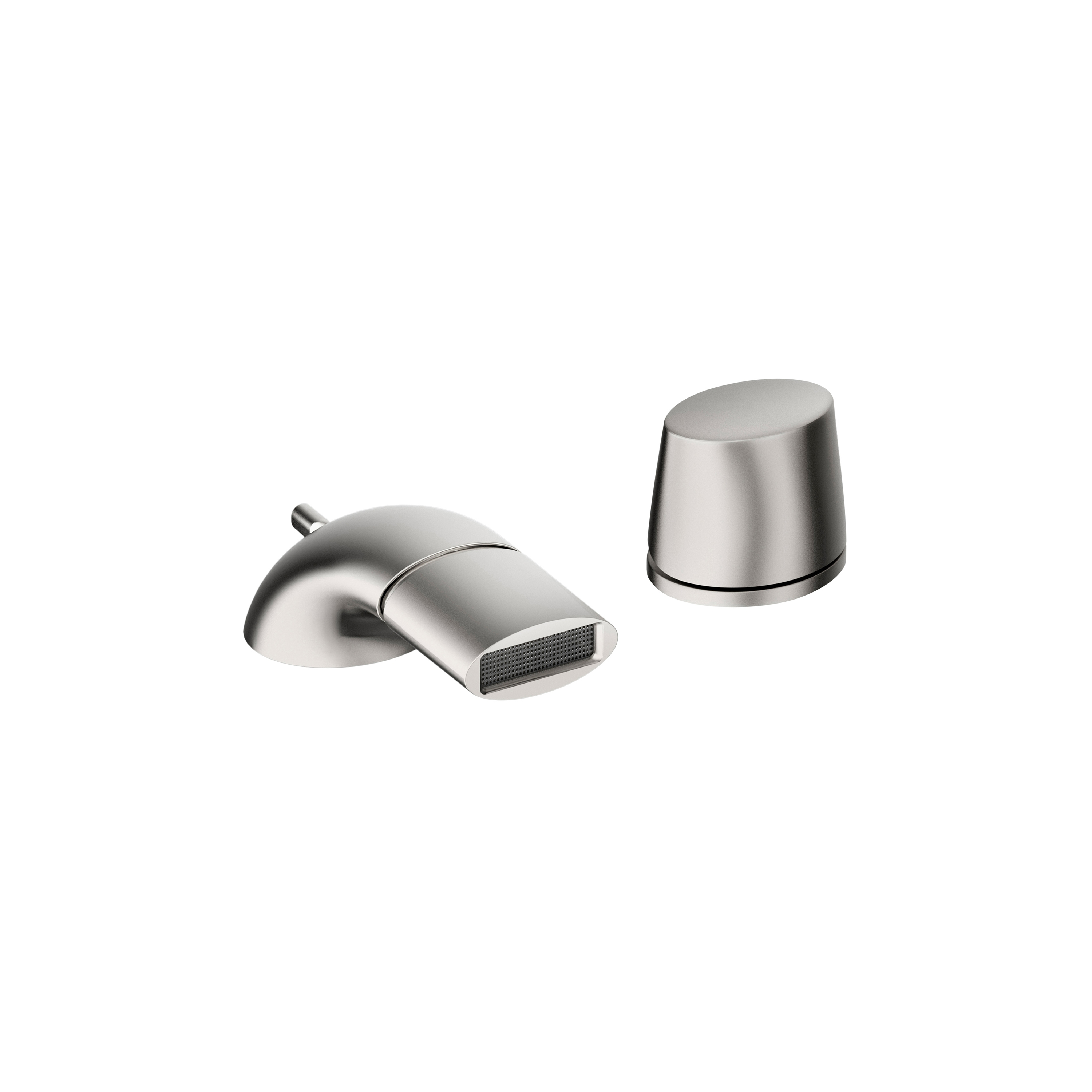 RUBINETTI | Miscelatore per bidet monocomando  | Brushed Steel