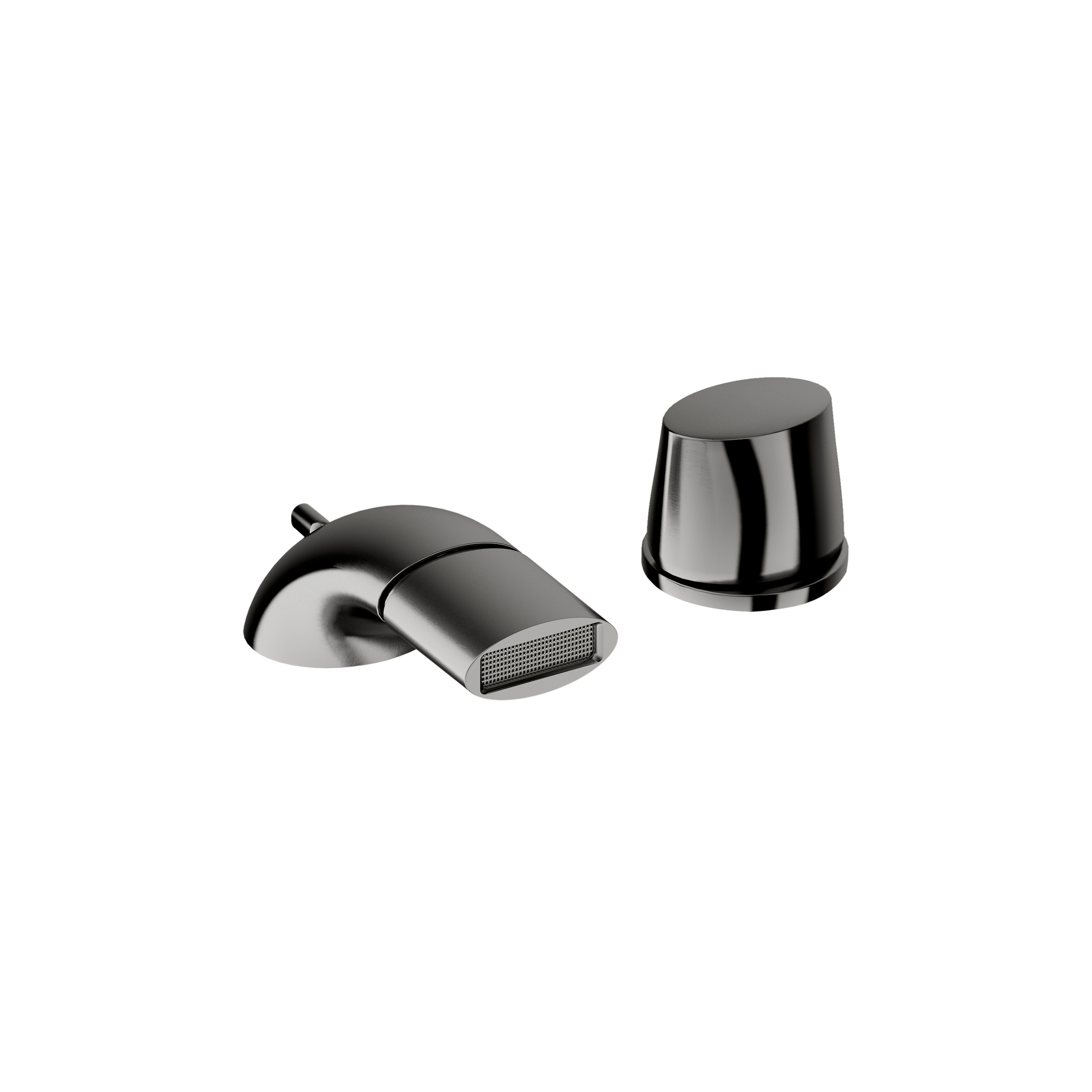 Display product FAUCETS | Single side lever bidet faucet mixer | Nero from manufacturer Armani Roca