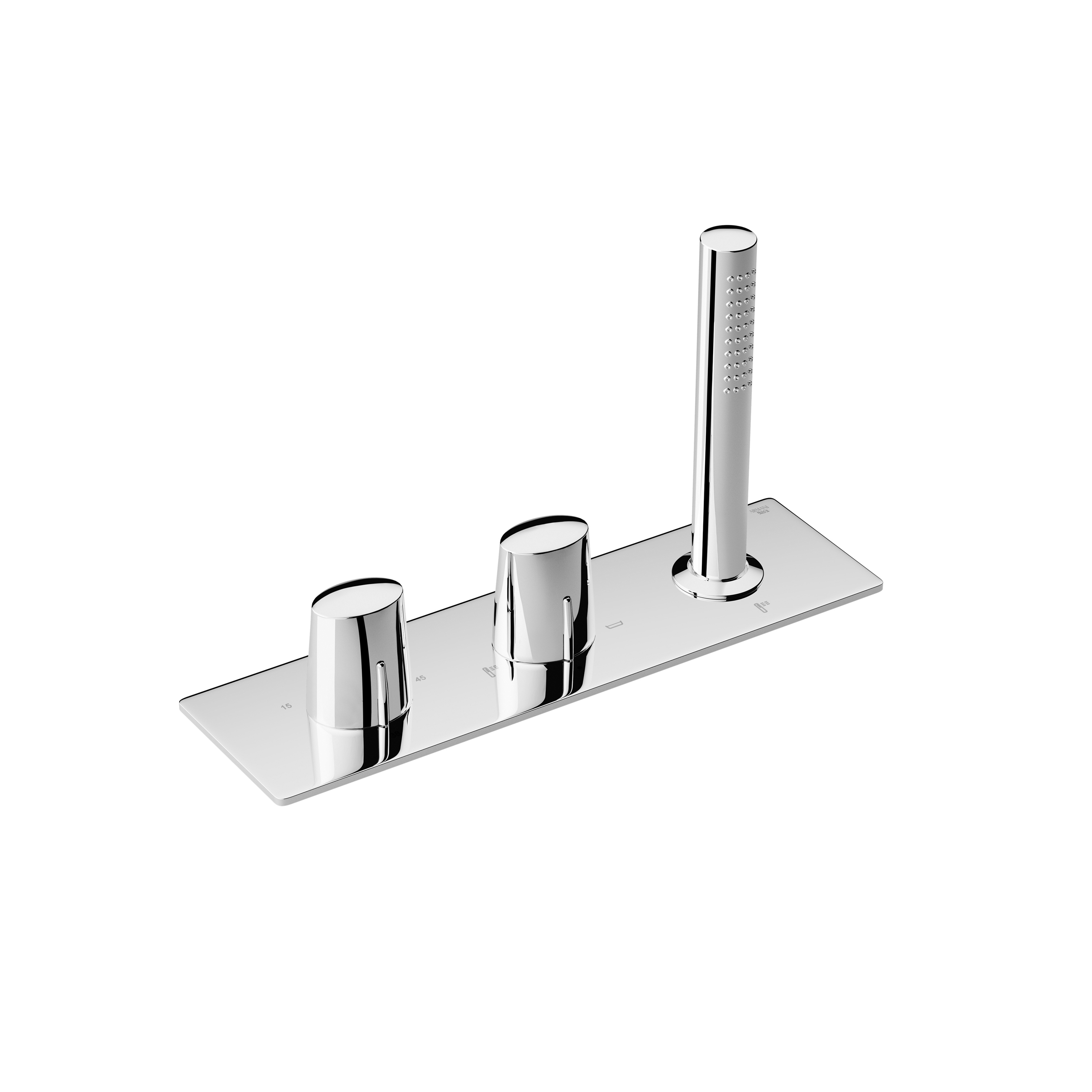 FAUCETS | Thermostatic bath mixer with handshower for other bathtubs | Chrome
