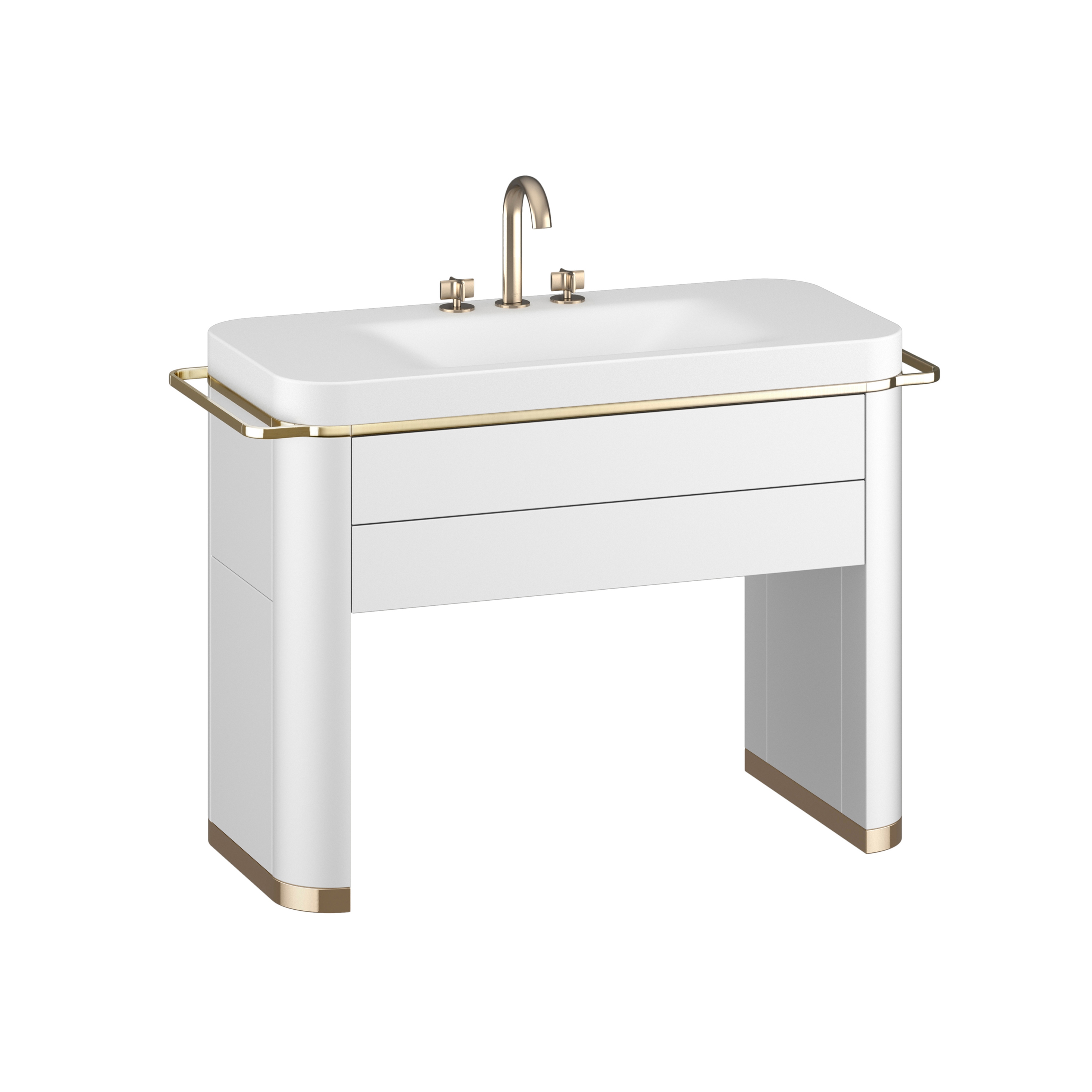 Mostra il prodotto MOBILI | Mobile con lavabo | Off White del produttore Armani Roca