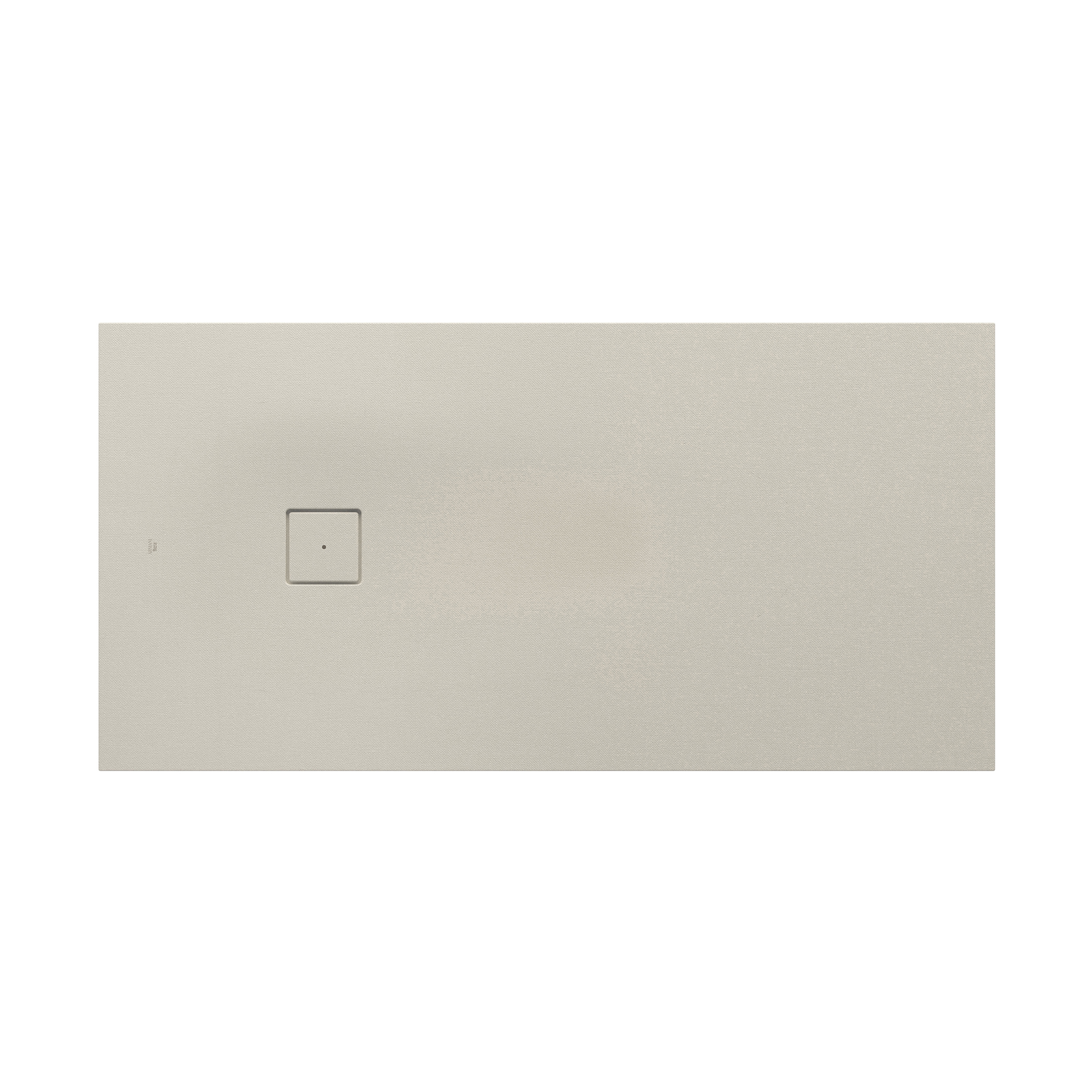 SHOWER TRAYS | L superslim shower tray with with side waste | Greige