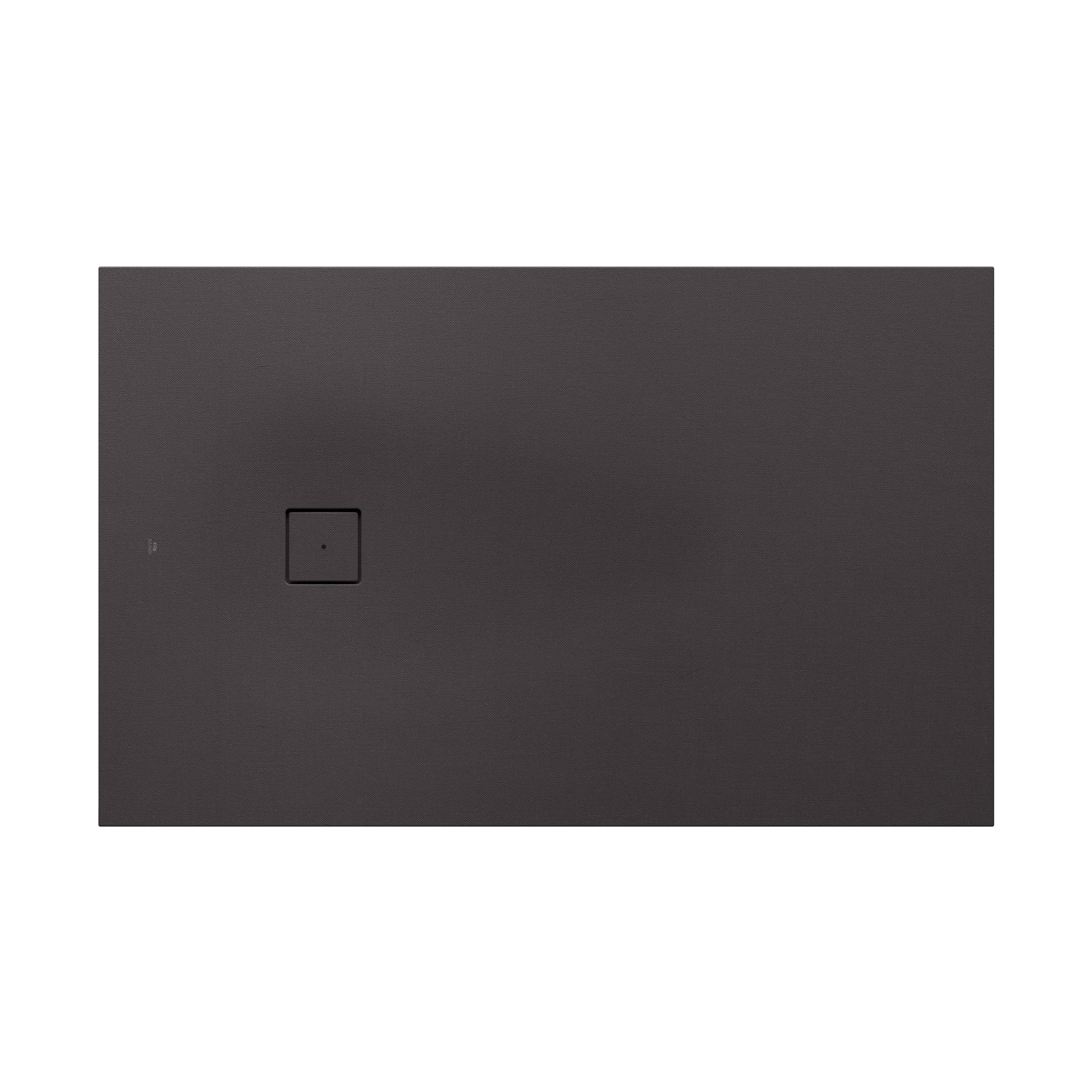 SHOWER TRAYS | XL superslim shower tray with side waste | Dark Metallic