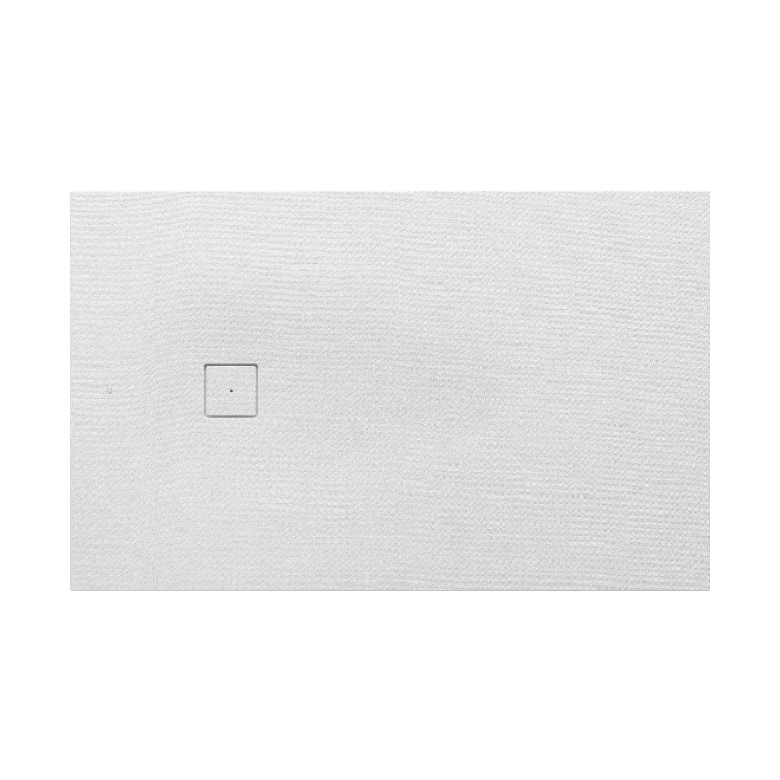 SHOWER TRAYS | XL superslim shower tray with side waste | Off White