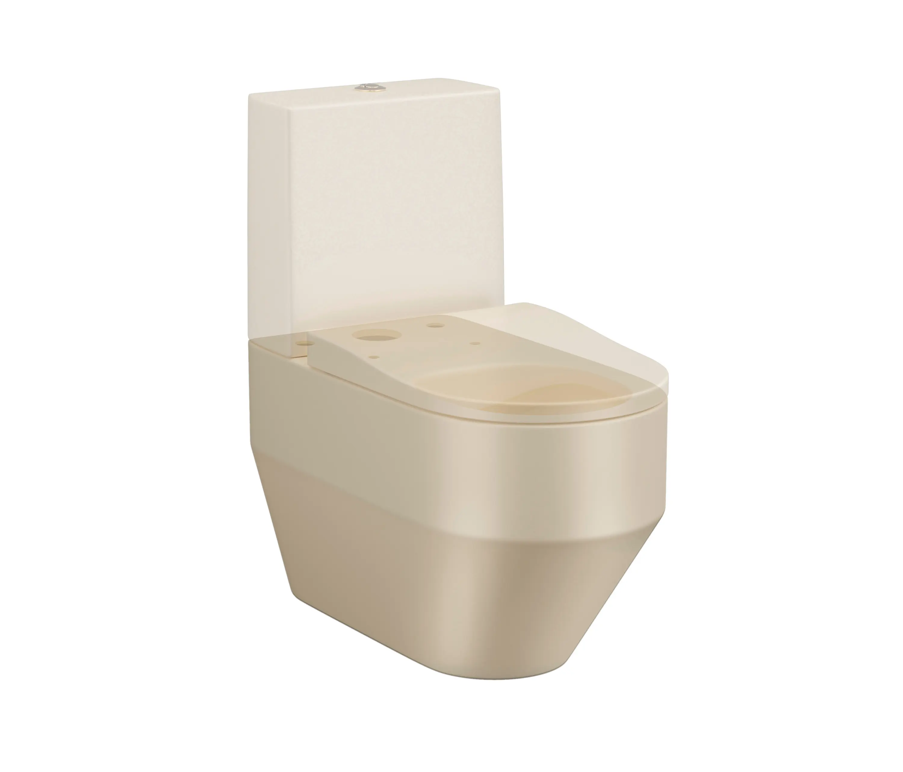 Armani Roca - TOILETS | Close-coupled WC | Greige