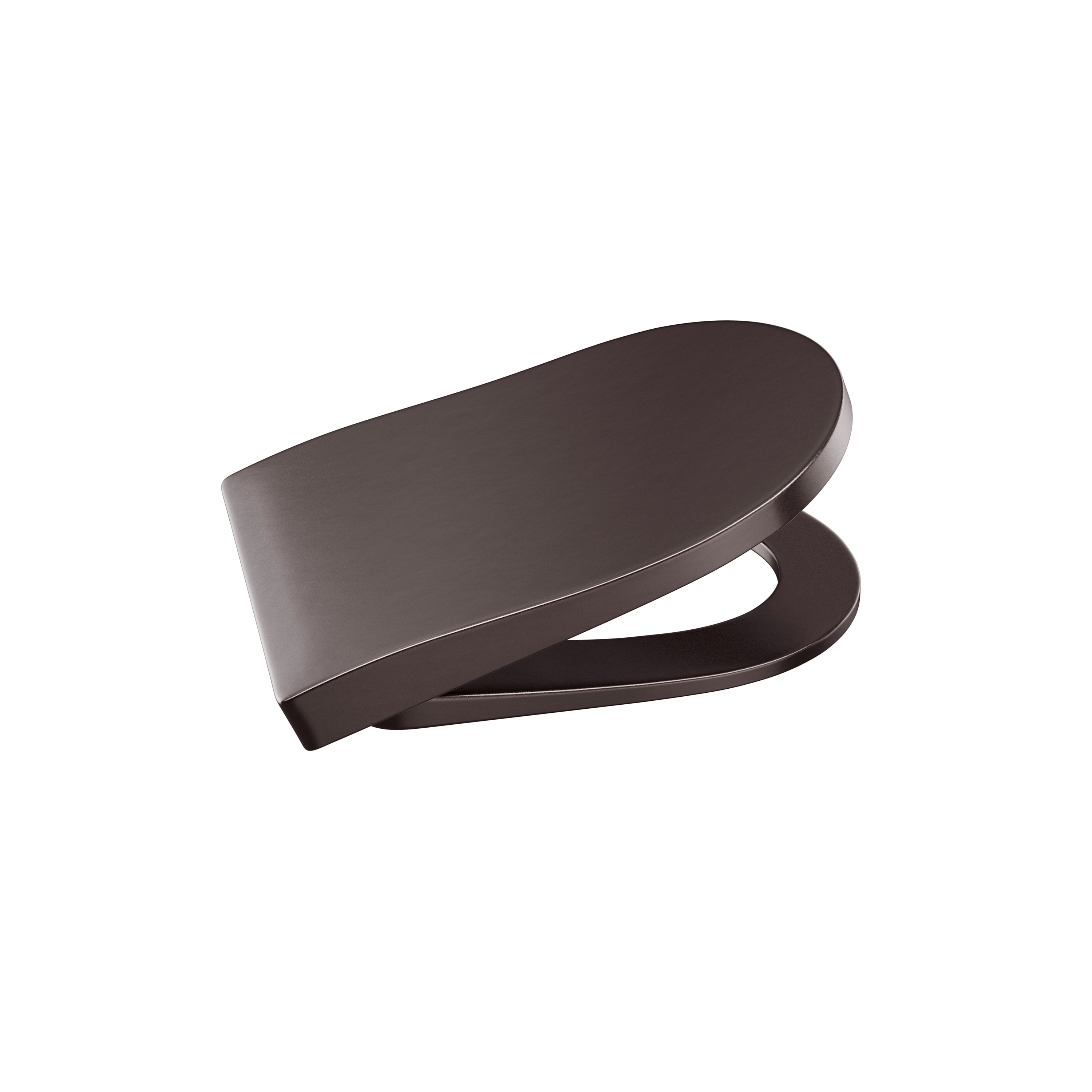 Mostra il prodotto VASI | Seduta laccata con chiusura soft-close Supralit® e coprivaso per vaso sospeso | Dark Metallic del produttore Armani Roca