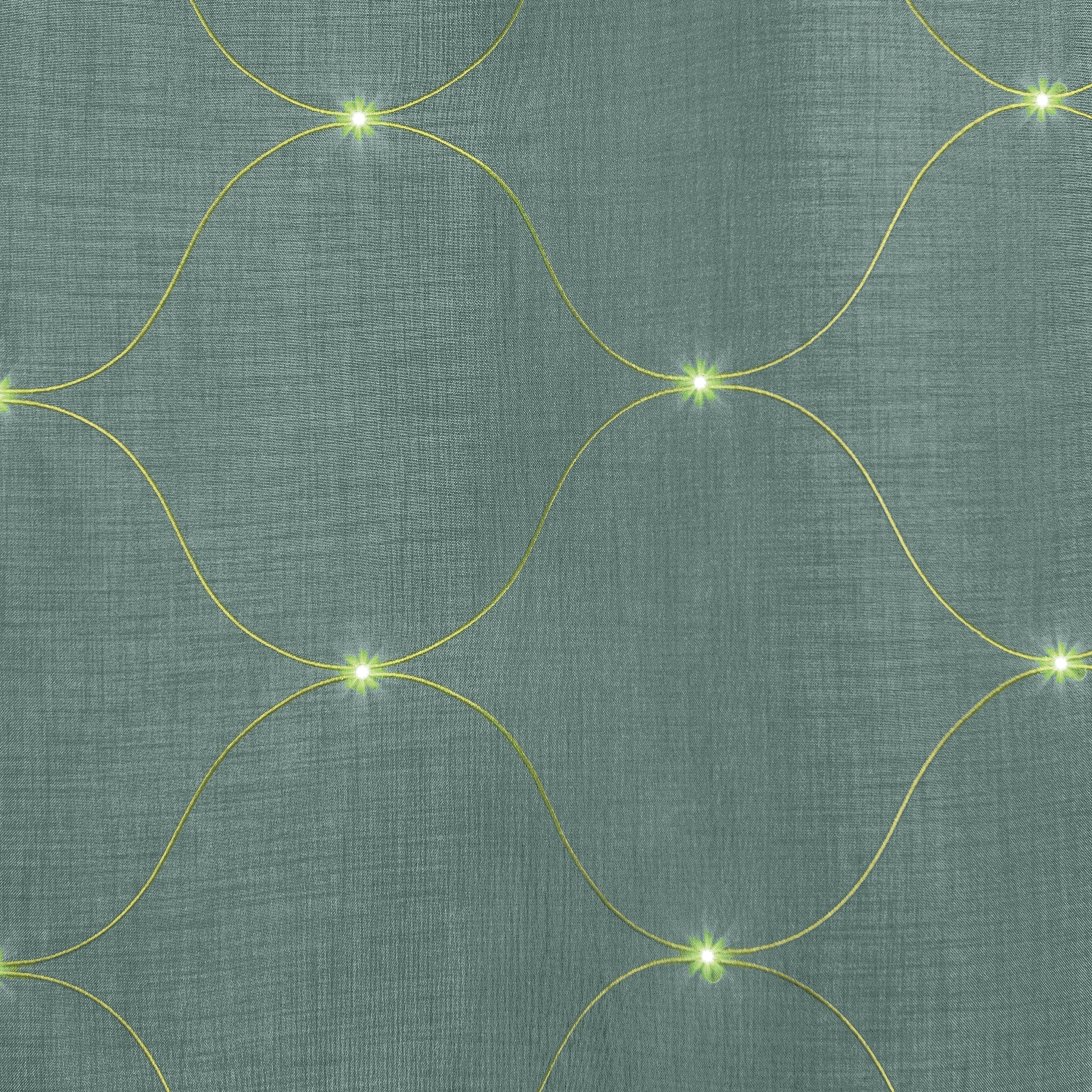 Display product Dimout Jute-Curve | mint from manufacturer Forster Rohner Textile Innovations