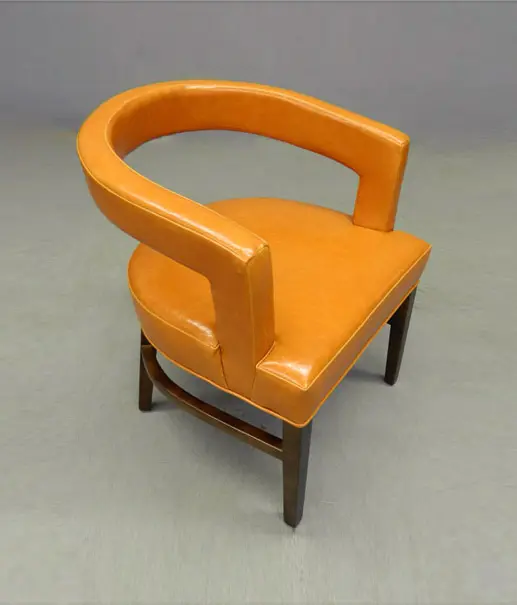 BK Barrit - Wood Dining Chair with Armrest