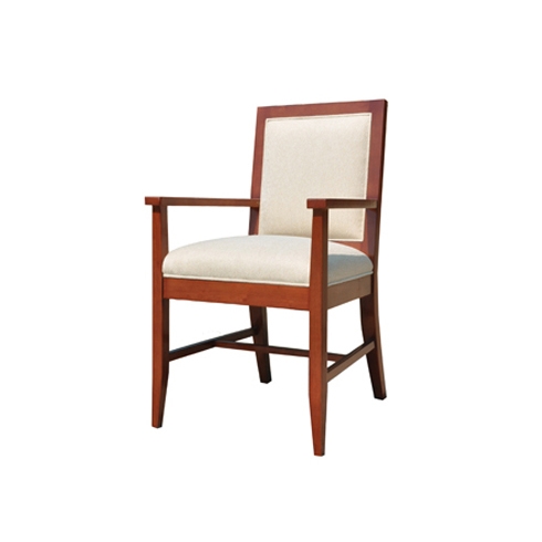 Display product Wood Dining Chair with Armrest from manufacturer BK Barrit