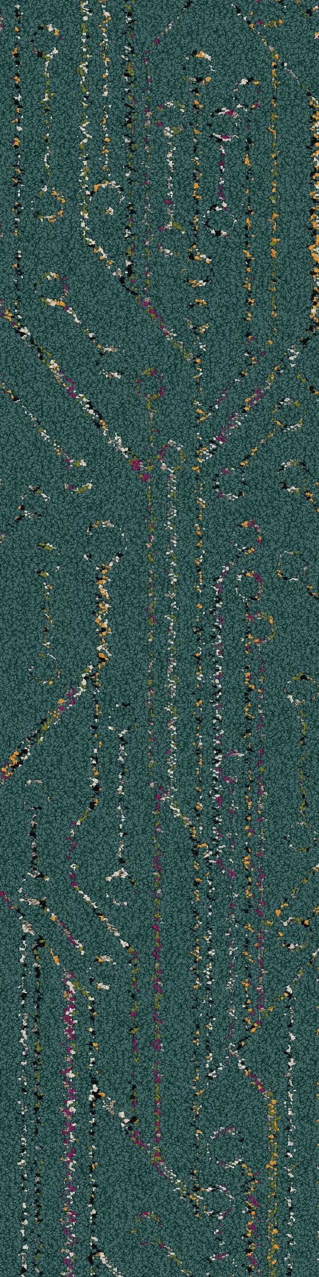 Interface USA - Visual Code - Circuit Board Teal Circuit