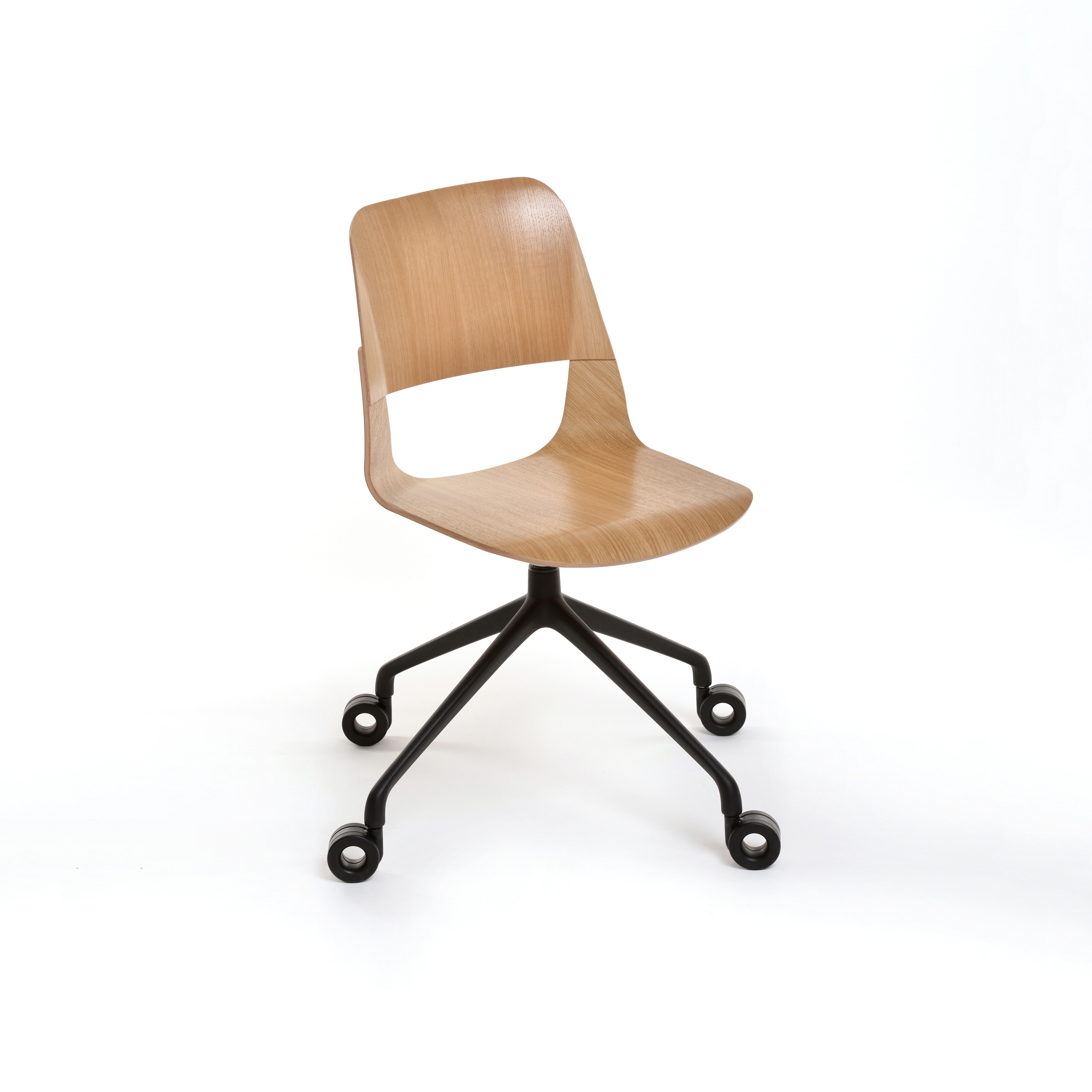 Frigate Chair with swivel base and castors