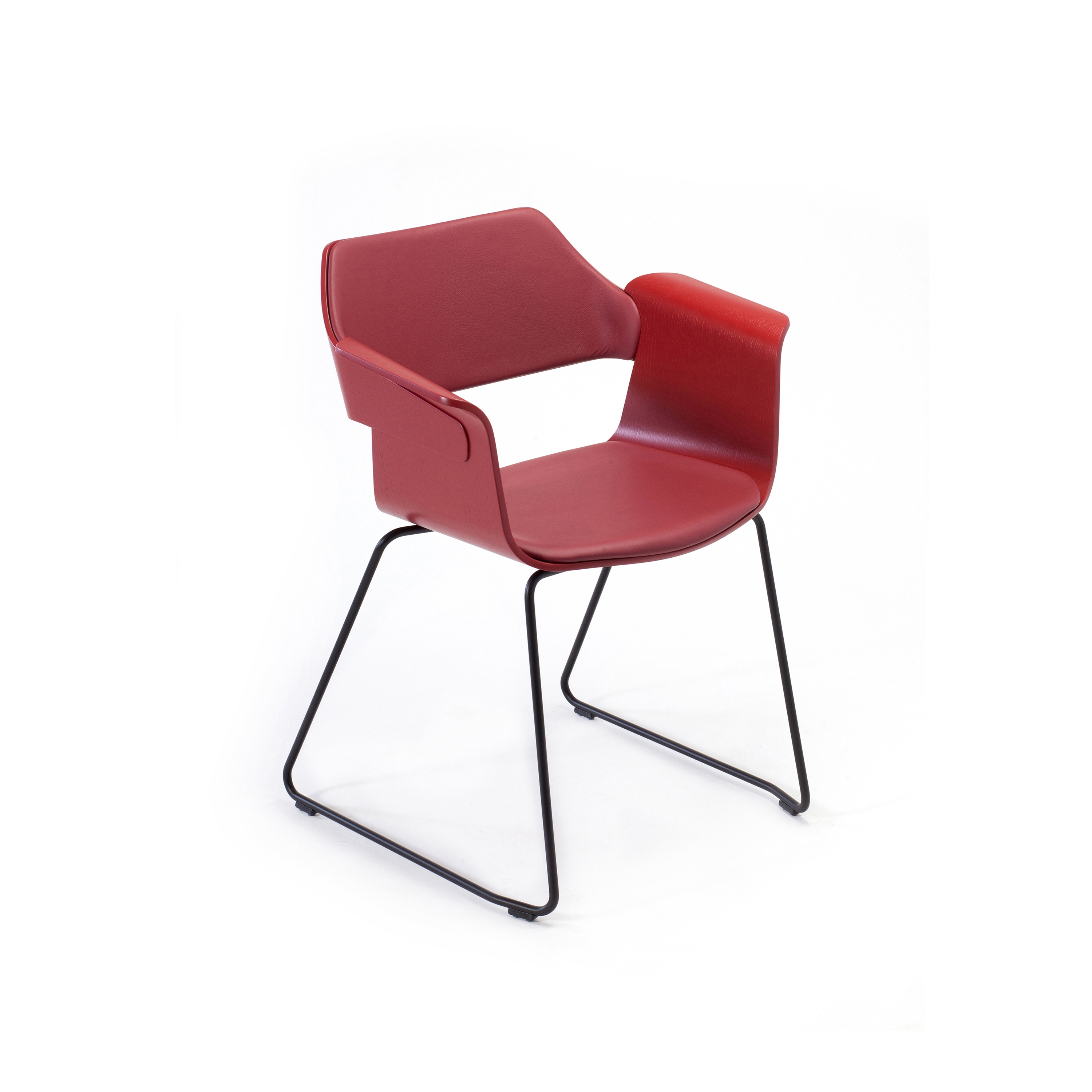 Flagship Armchair with sled base