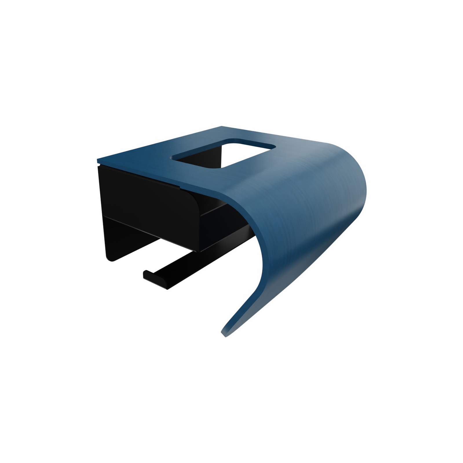 Captain vertical toilet roll holder with wet wipe dispenser
