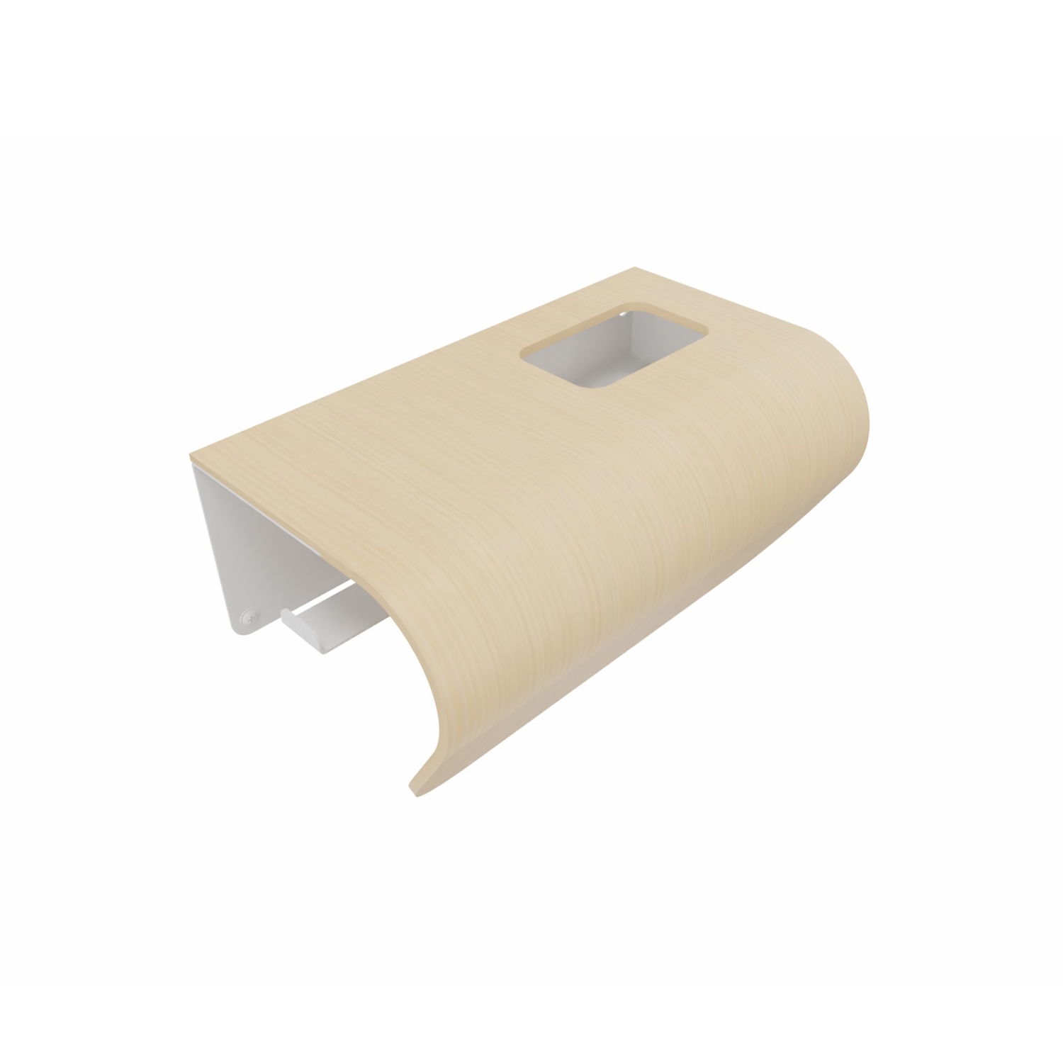 Mostra il prodotto Captain horizontal toilet roll holder with wet wipe dispenser del produttore PlyDesign