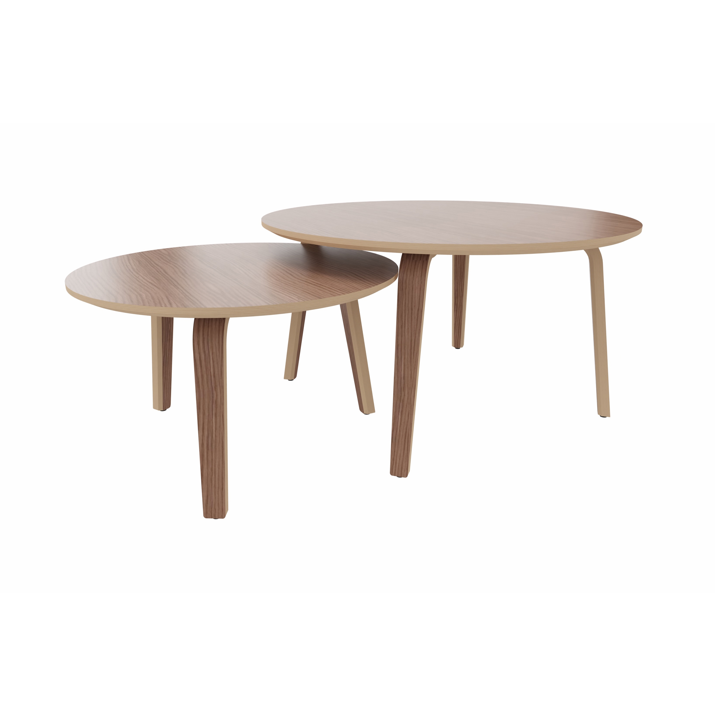 Mostrar el producto Submarine Nesting coffee table del fabricante PlyDesign