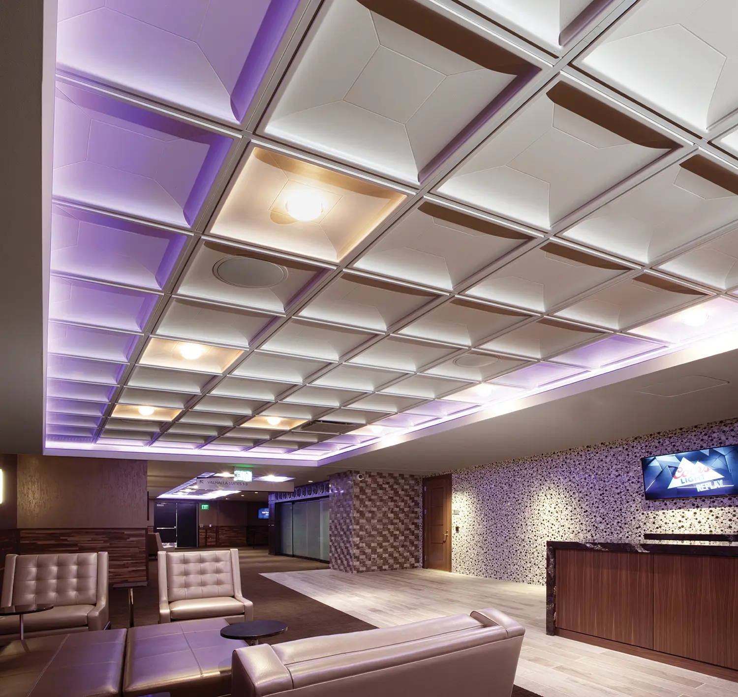 Above View Inc - Contemporary Coffer Ceiling Tile