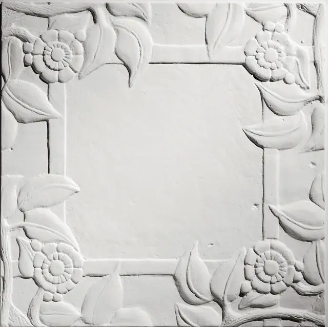 Above View Inc - Spanish Rose Blank Center Ceiling Tile