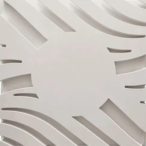 Above View Inc - Wave A Smooth Center Ceiling Tile