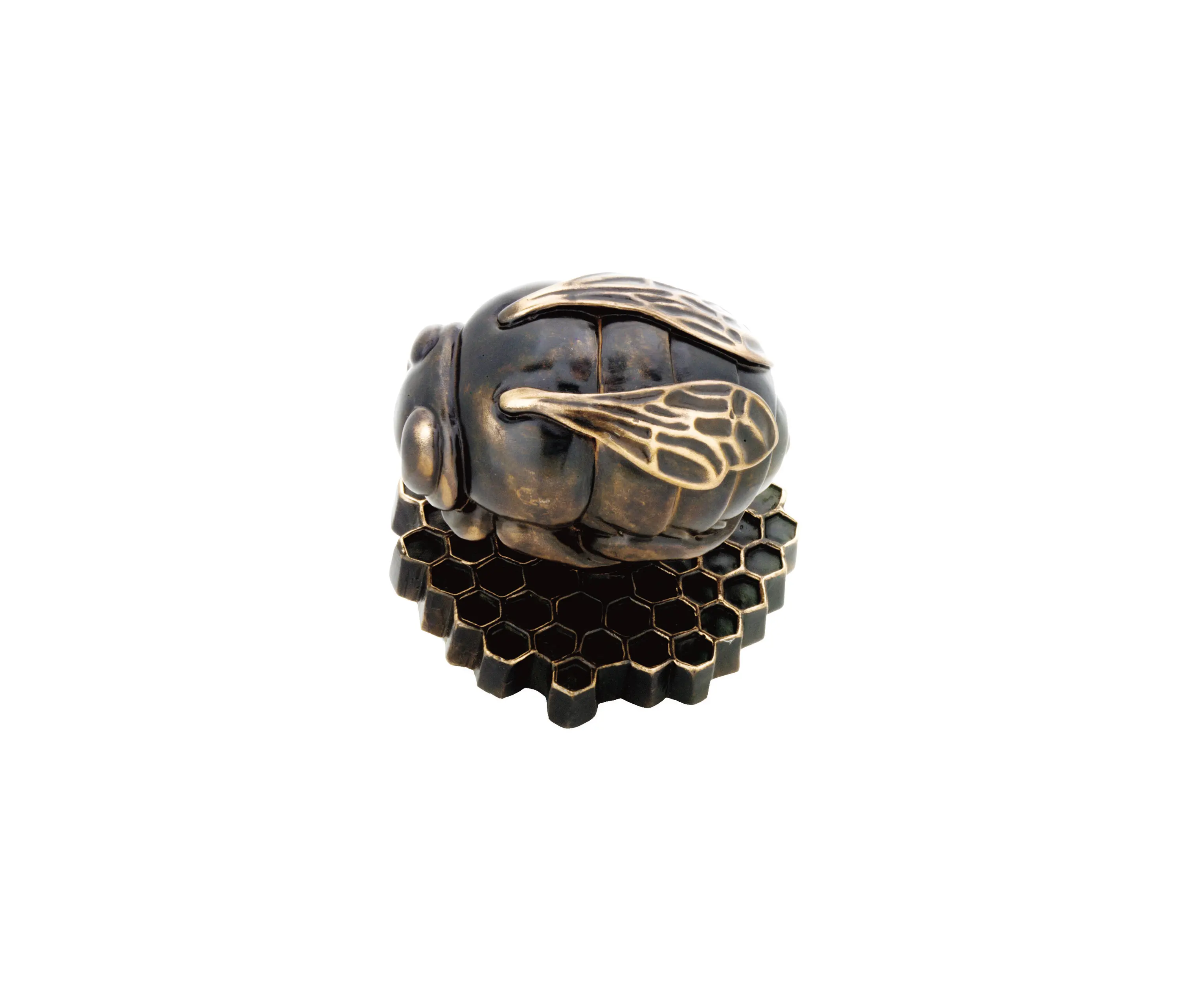 Martin Pierce Hardware - Netsuke - Bee Knob Set