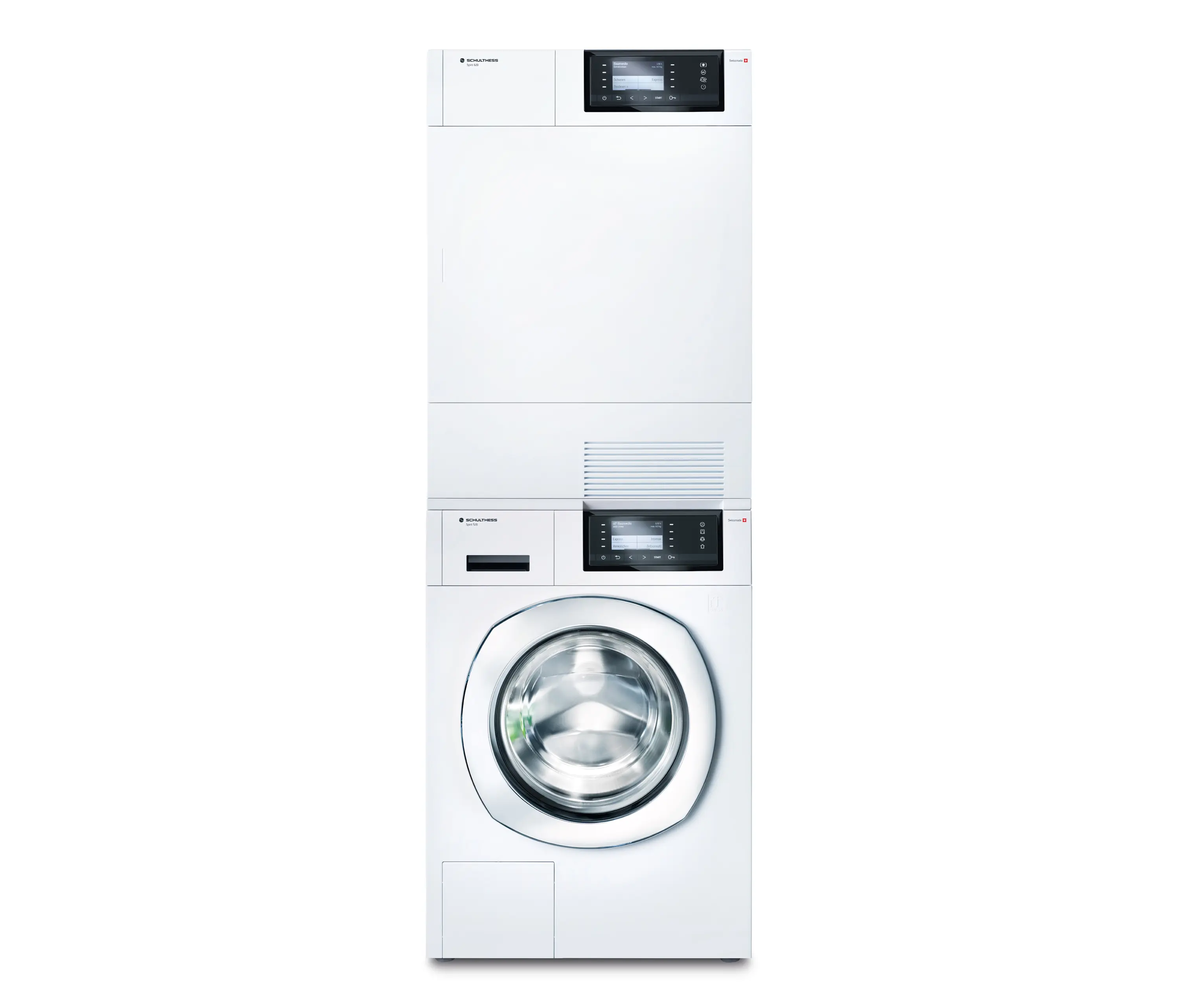 Schulthess Maschinen - Washing machine Spirit 520 + Dryer Spirit 620 turm