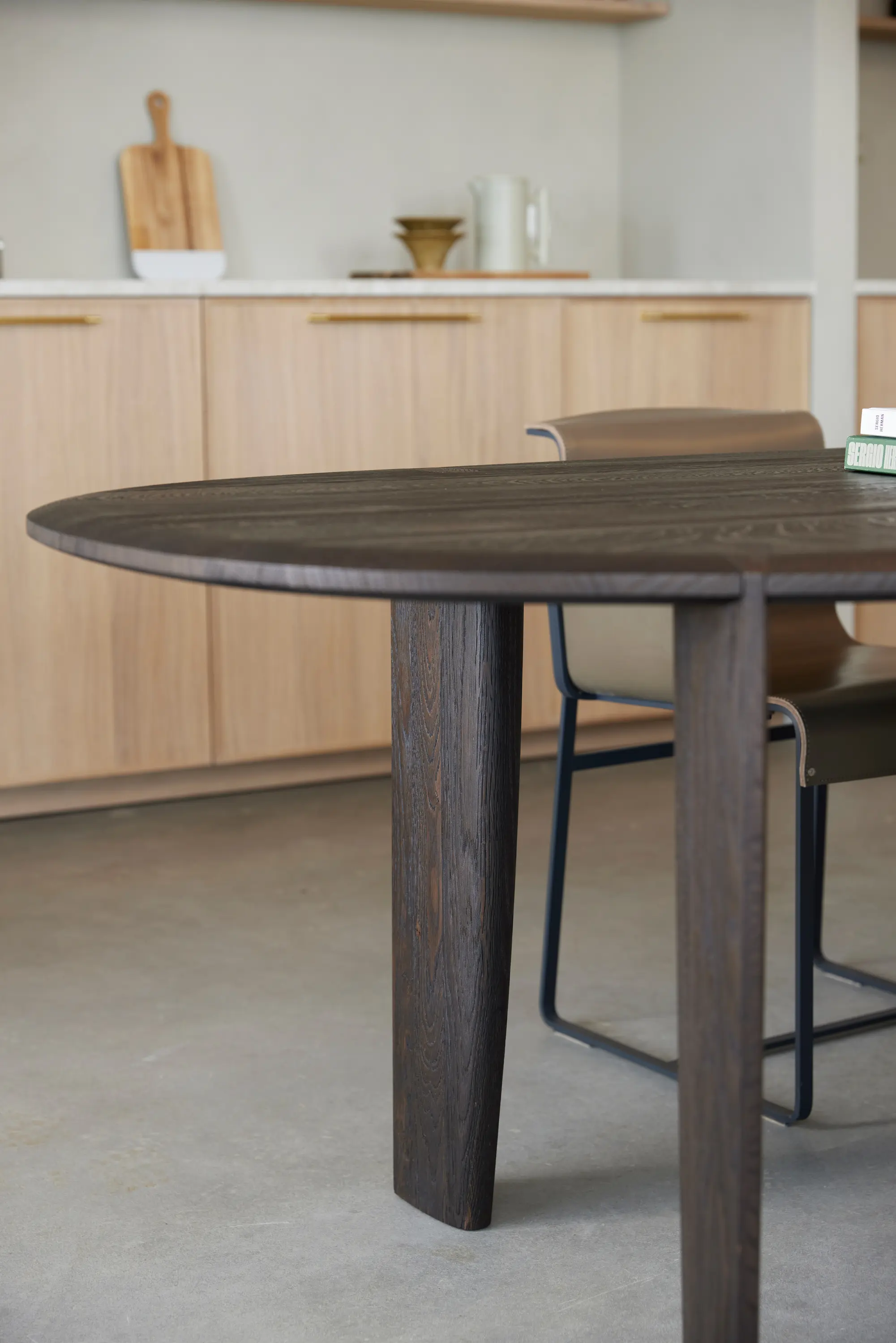 QLiv - Mitchell stone oval Table
