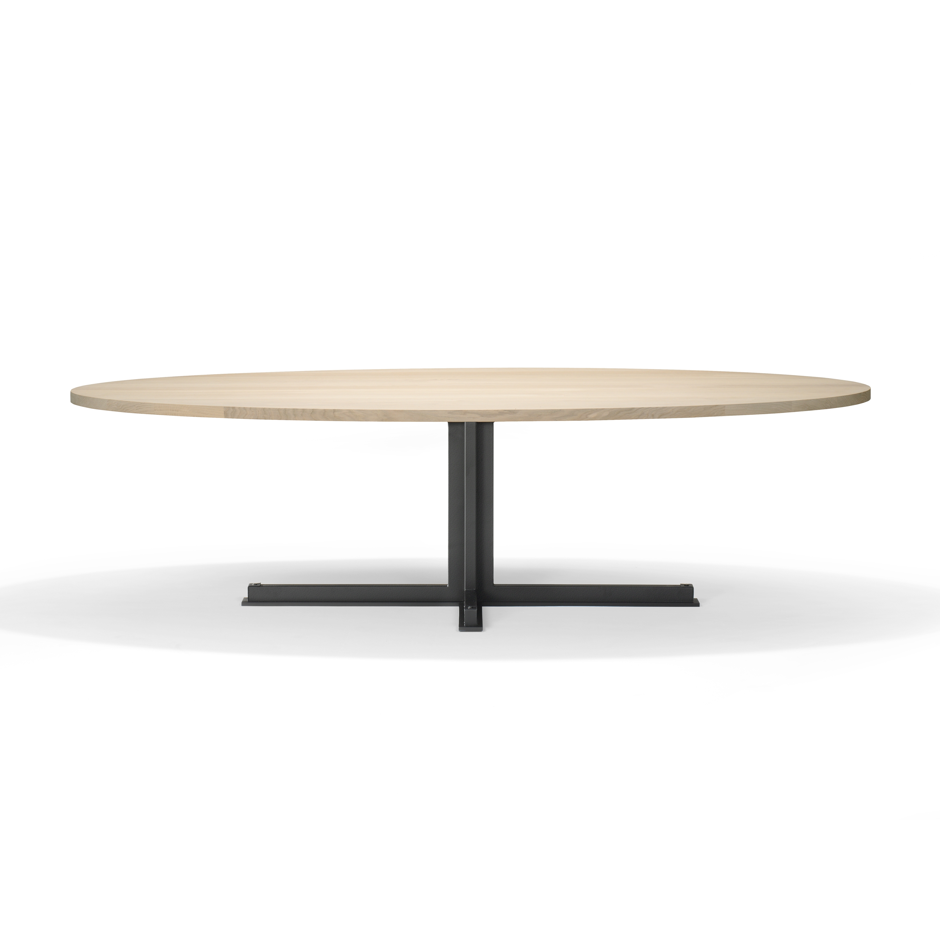 Display product Cross Oval Dining Table from manufacturer QLiv