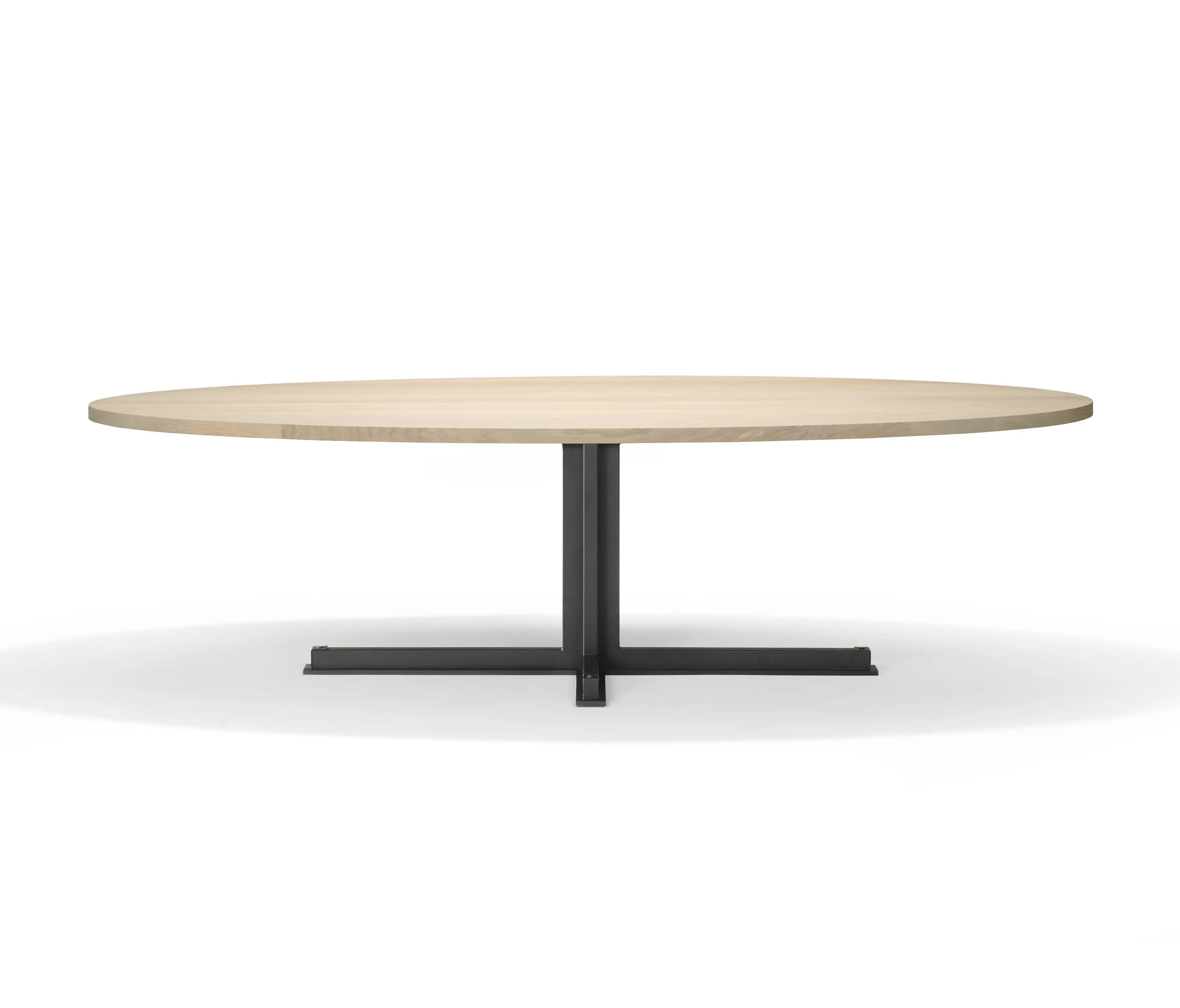QLiv - Cross Oval Dining Table